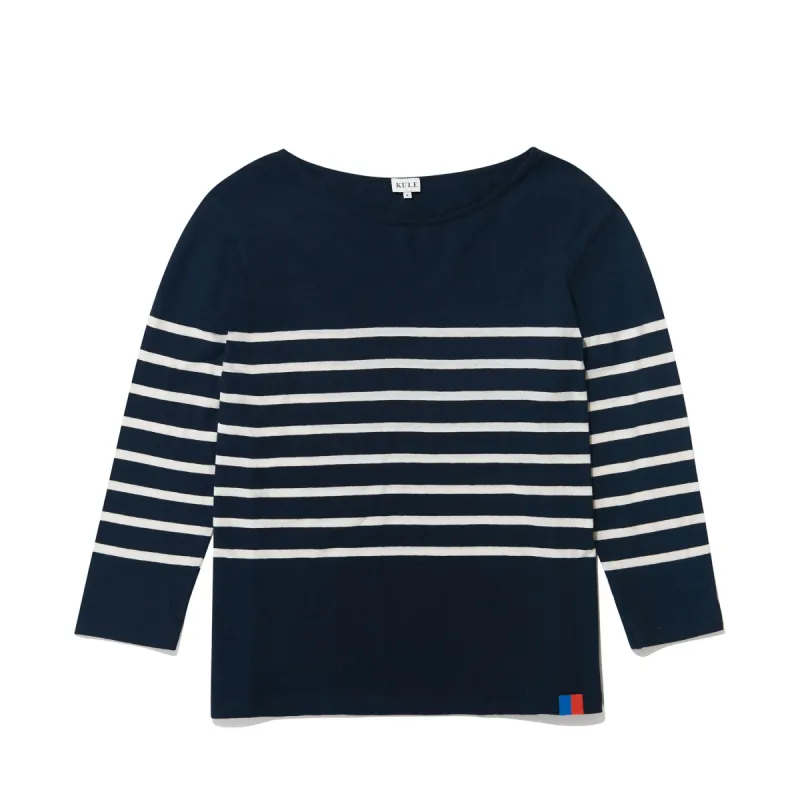 The Malibu - Navy/Cream sold by Kule