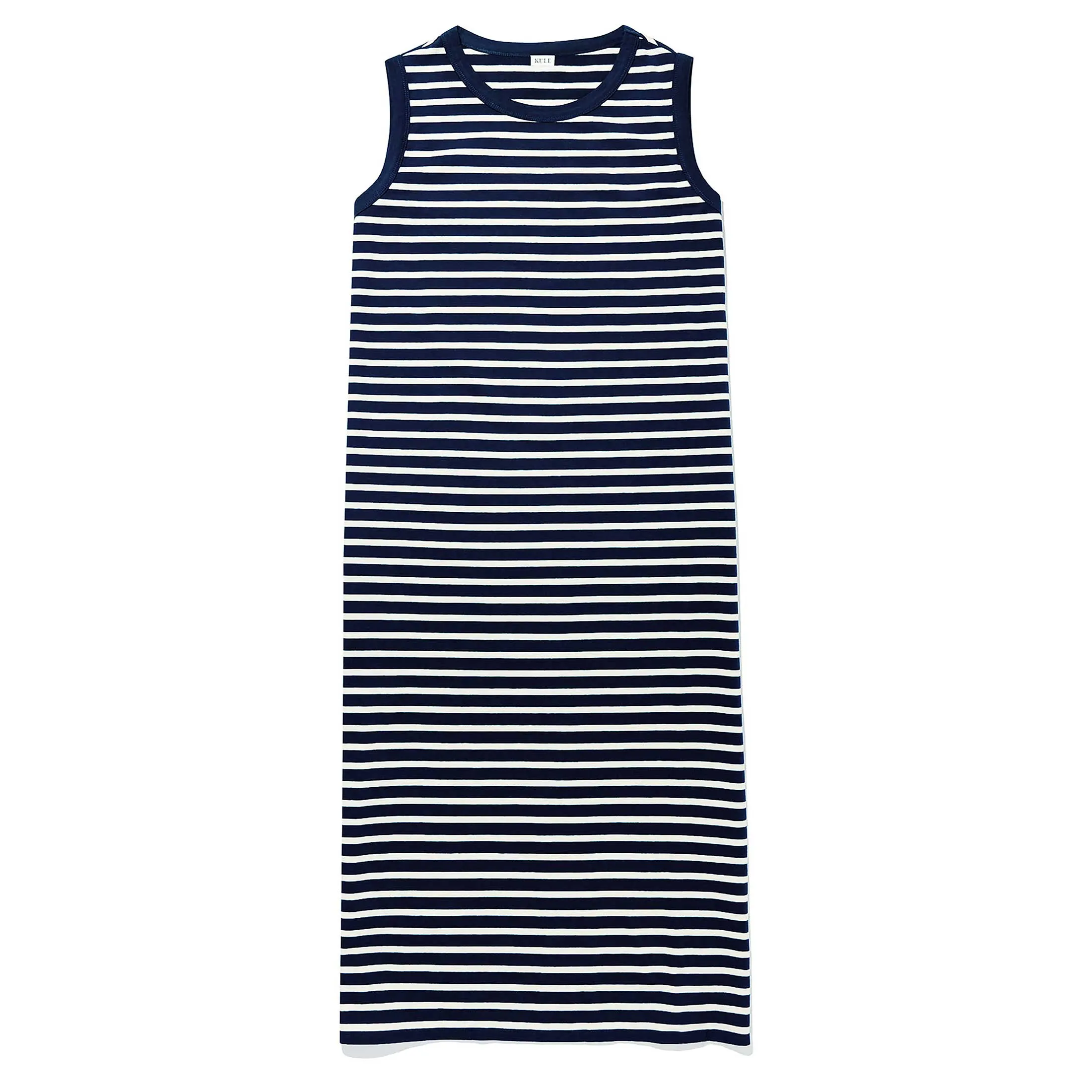 The Tank Dress - Navy/Cream sold by Kule