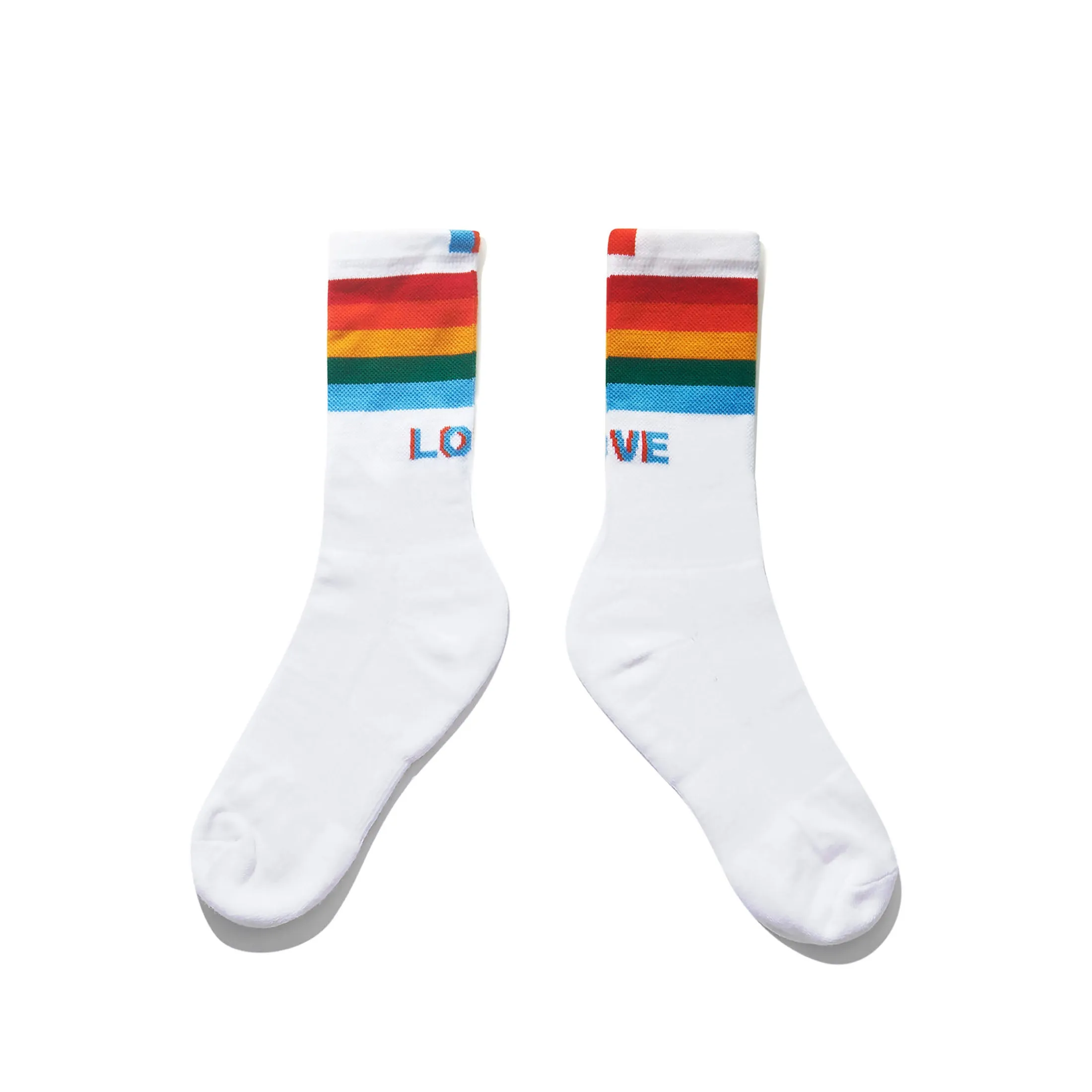 The Women's Pride Sock - White sold by Kule