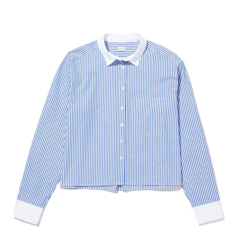 The Nell - White/Royal Blue sold by Kule