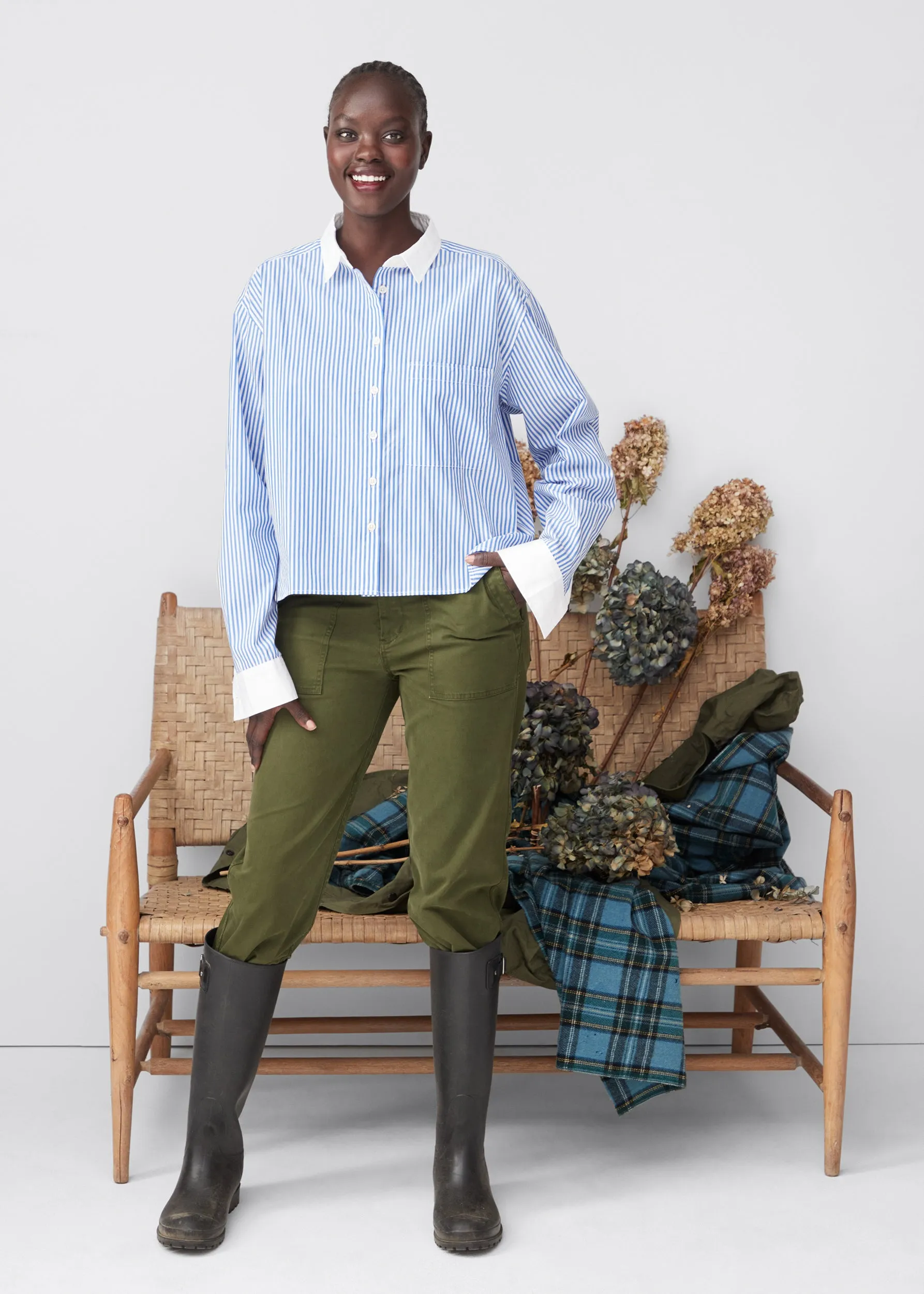 The Nell - White/Royal Blue sold by Kule product image thumbnail 2