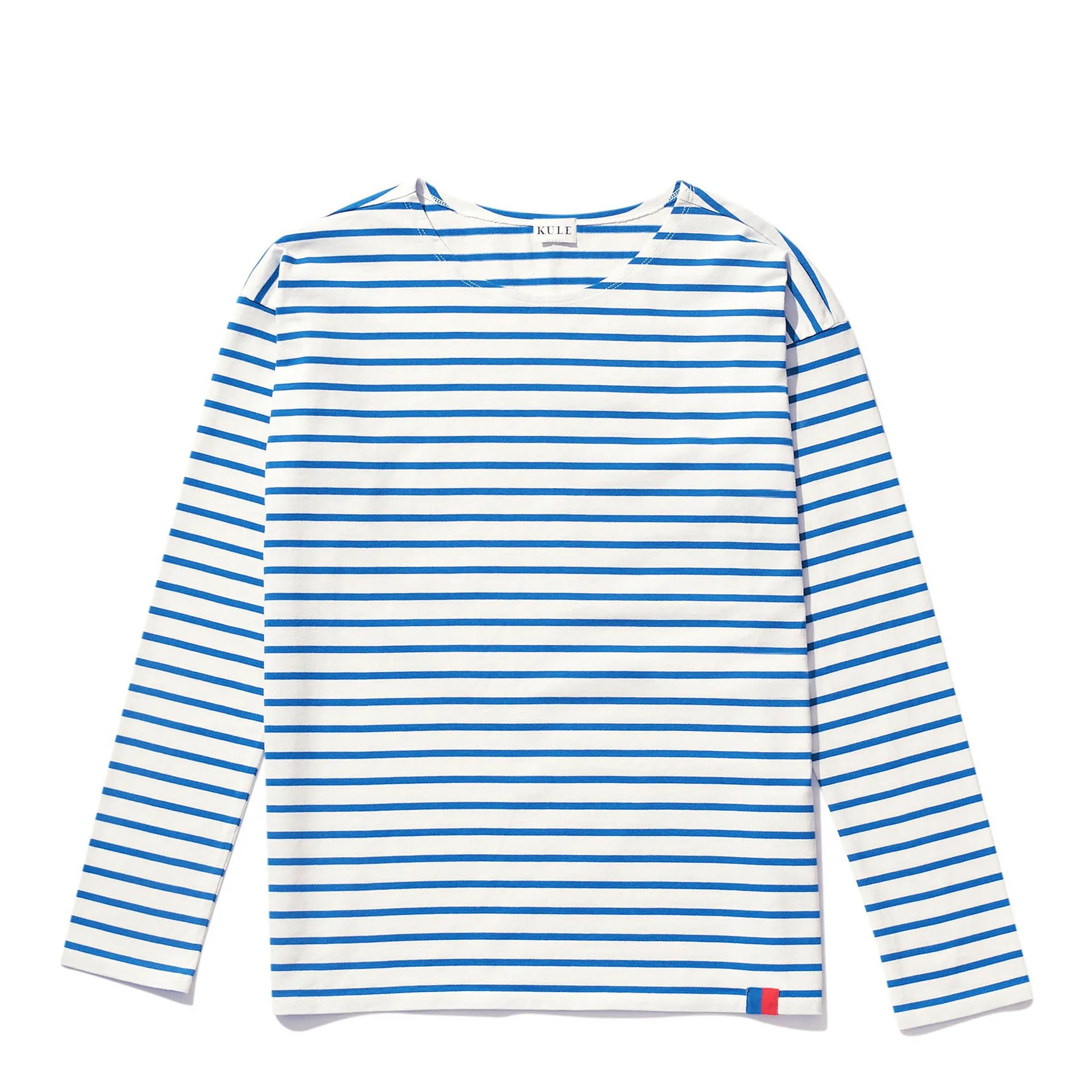 The Boyfriend - White/Royal Blue sold by Kule