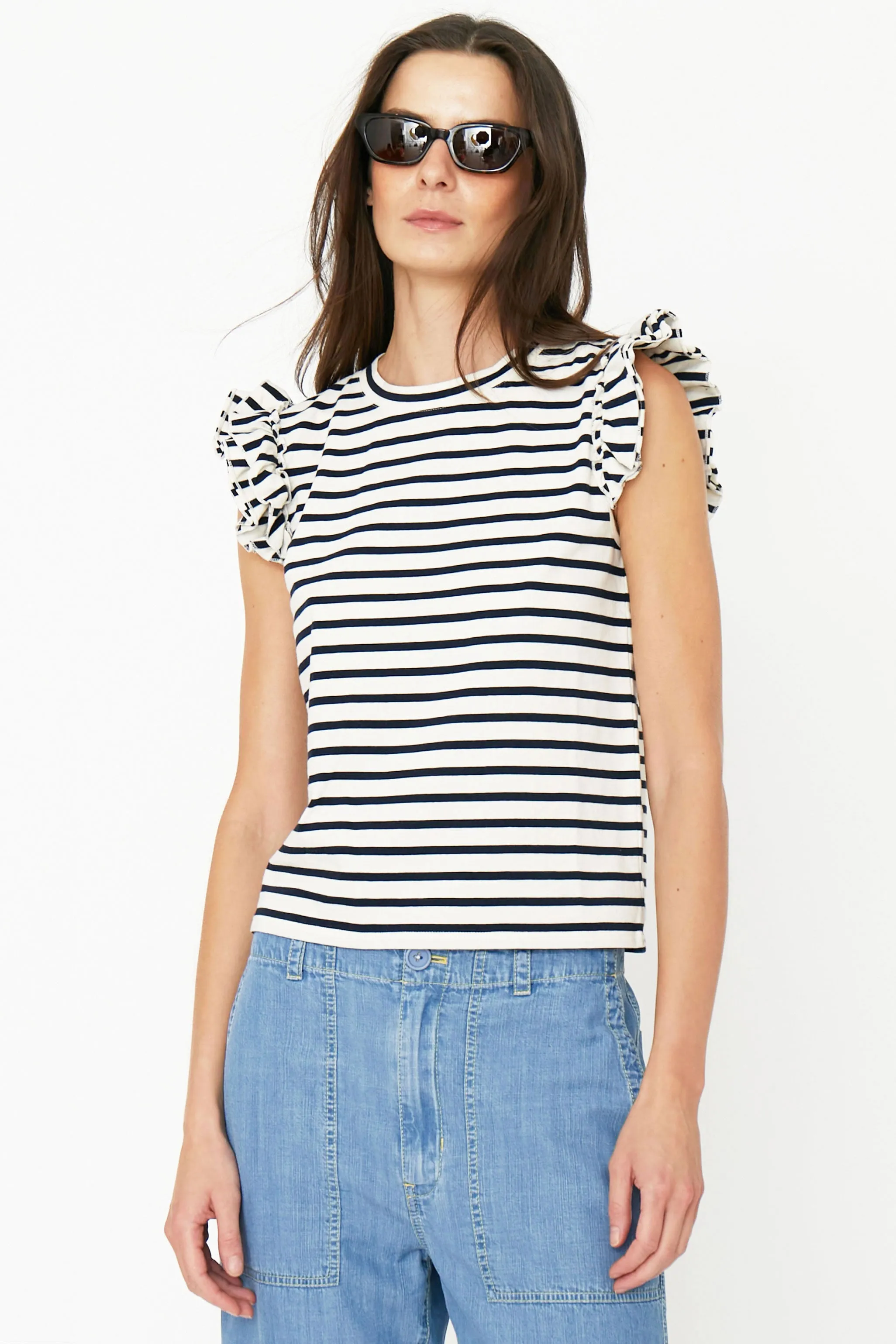 The Kiki - Cream/Navy sold by Kule product image thumbnail 2