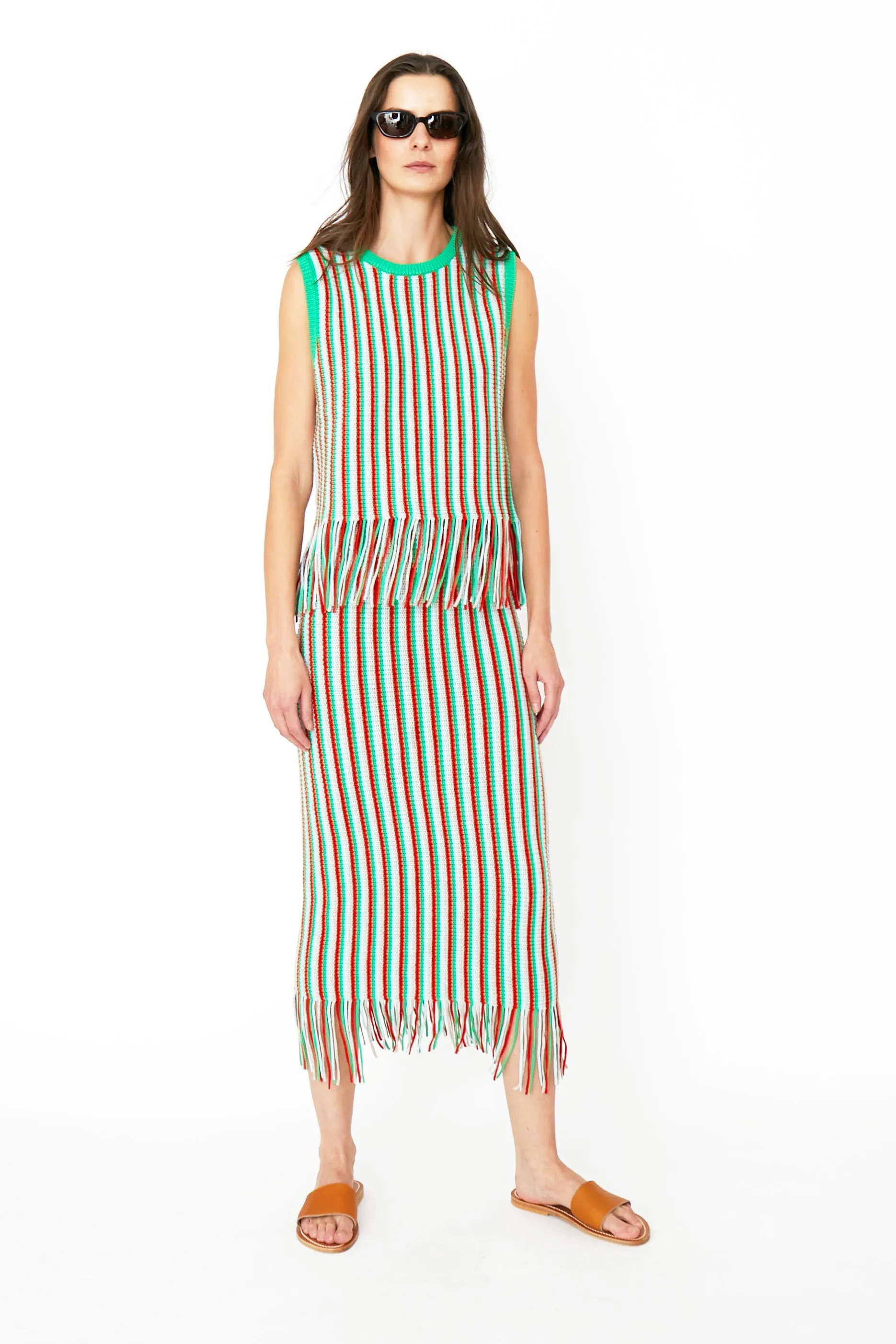 The Valentina - Green/Poppy sold by Kule product image thumbnail 2