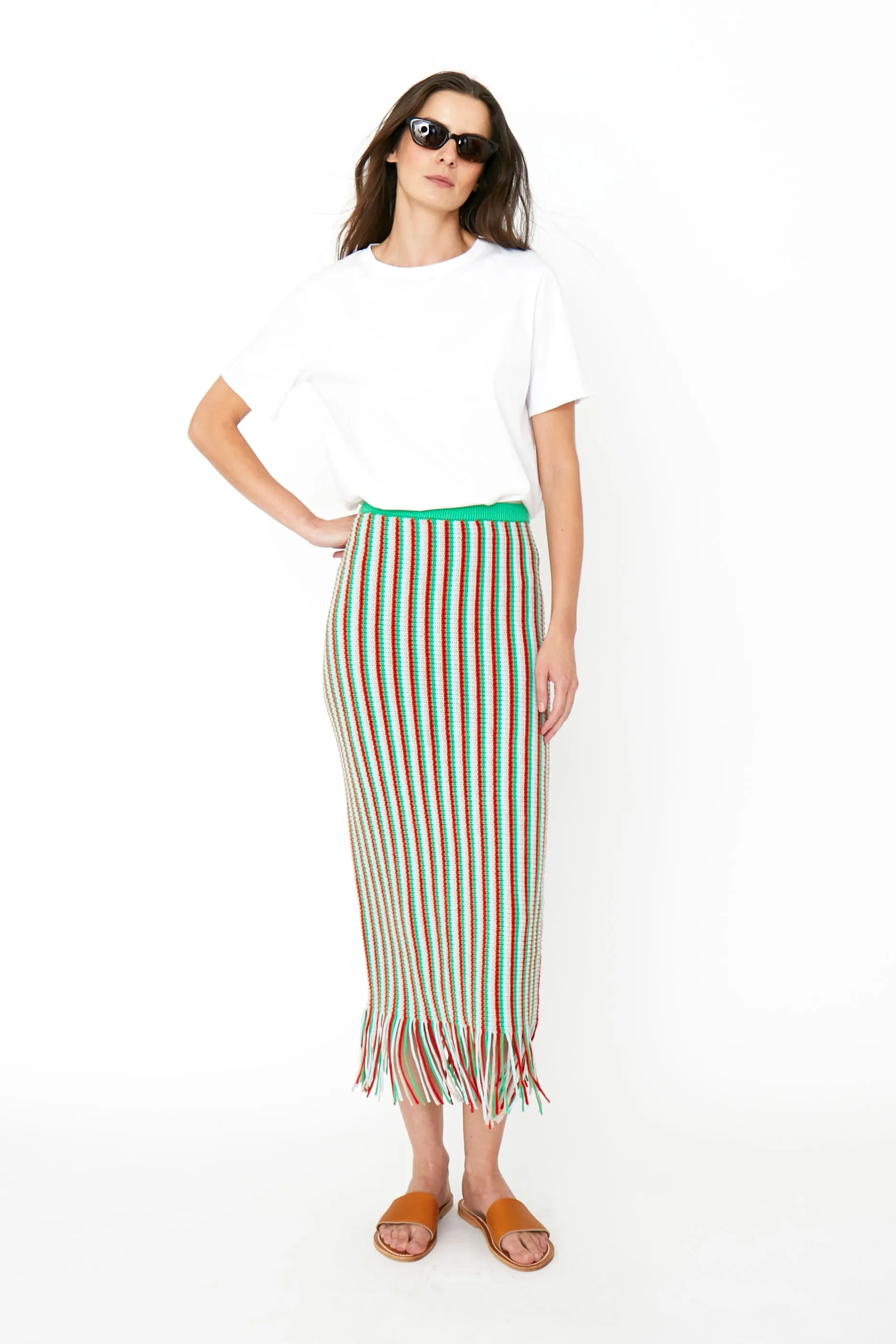 The Valentina - Green/Poppy sold by Kule product image thumbnail 4