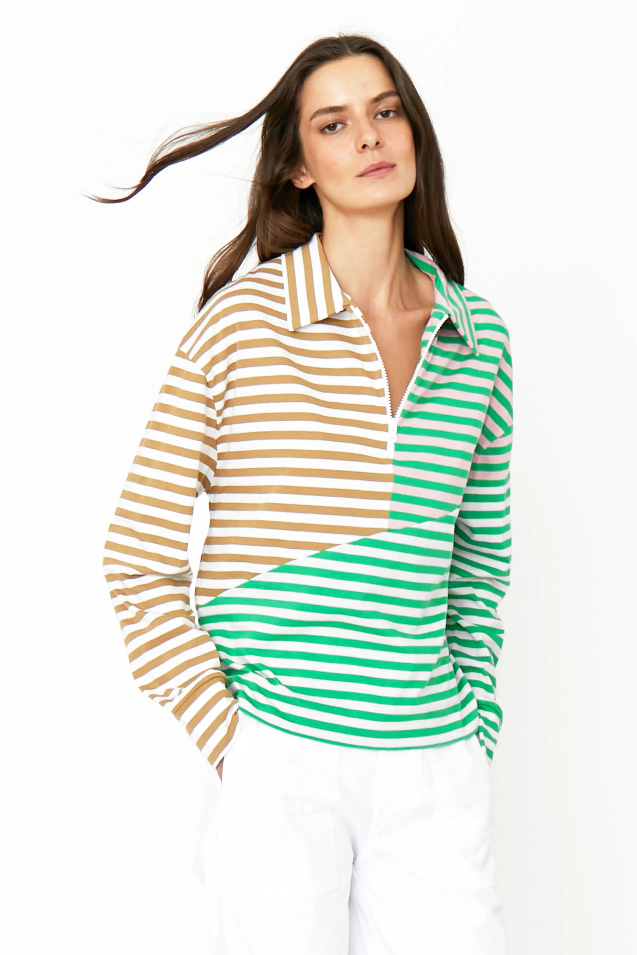 The Beck - Green/Beige/Blush sold by Kule product image thumbnail 3