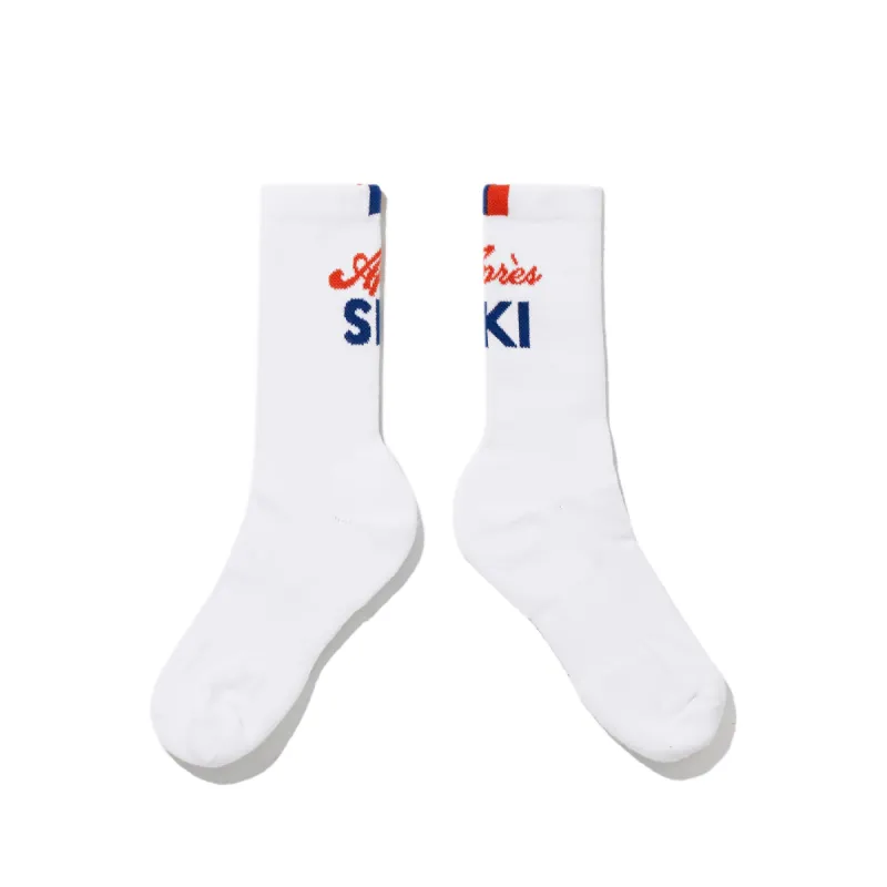 The Men's Après Ski Sock - White sold by Kule
