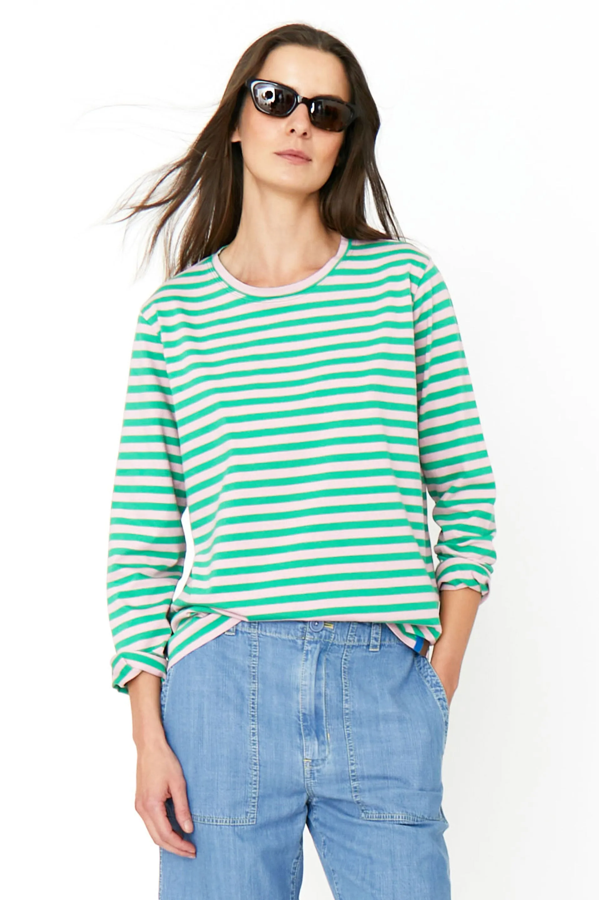 The Modern Long - Green/Blush sold by Kule product image thumbnail 4