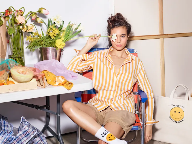 The Women's Take Out Sock - White sold by Kule product image thumbnail 5