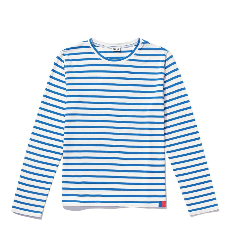 The Modern Long - White/Royal Blue sold by Kule