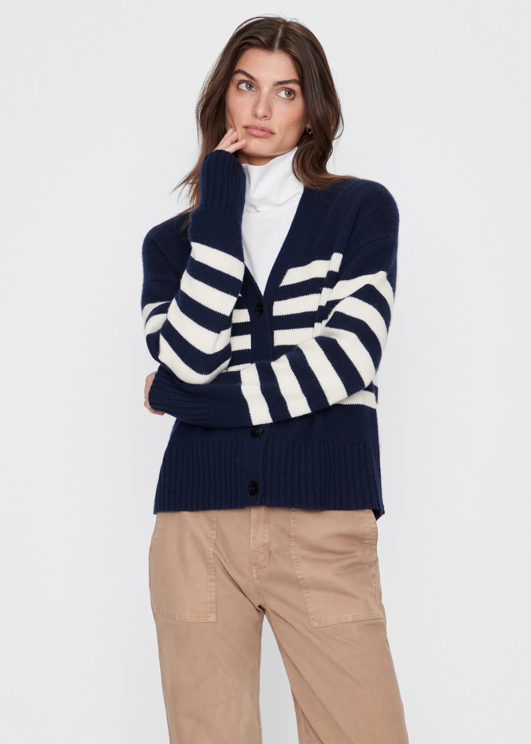 The Raffa - Navy/Cream sold by Kule product image thumbnail 5