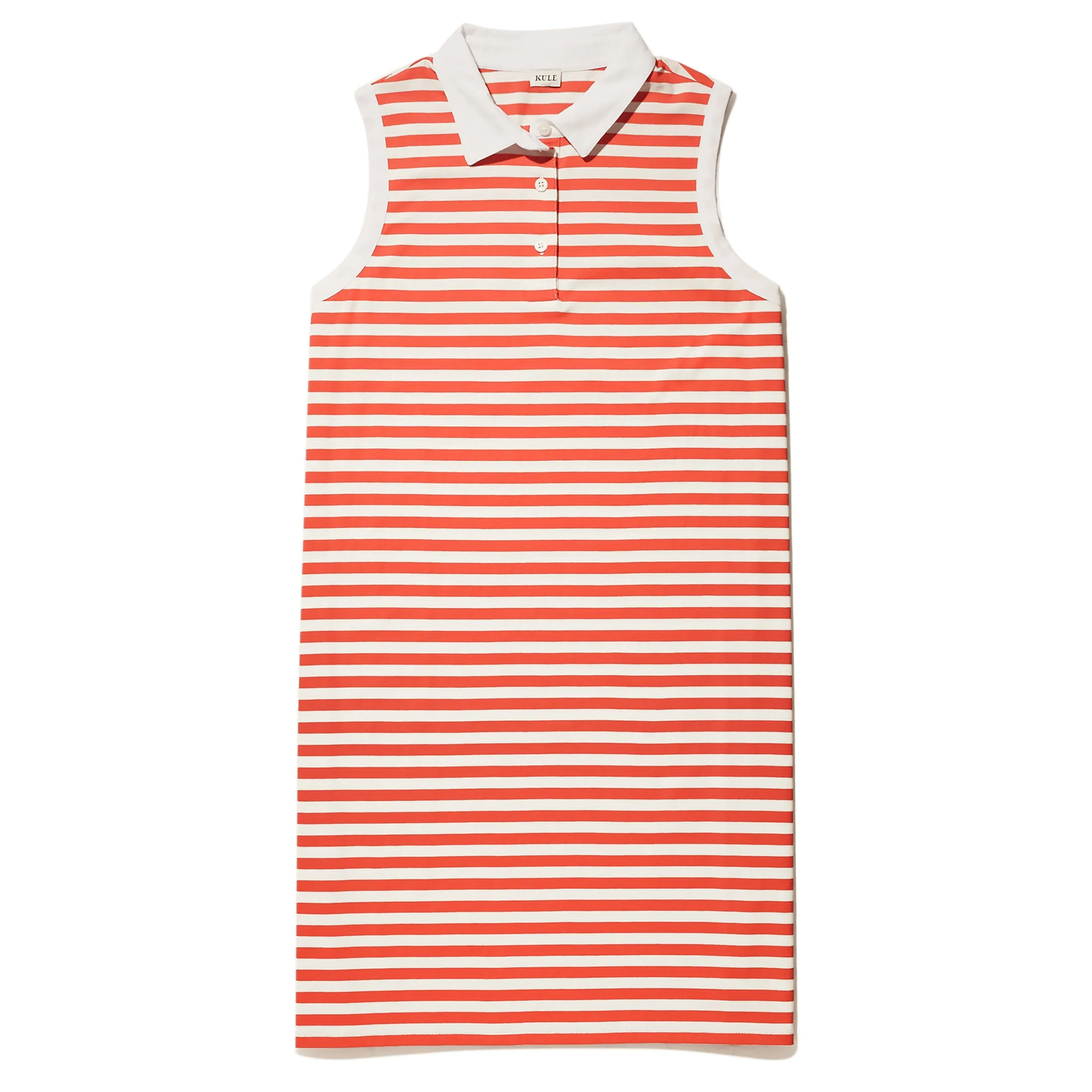 The Polo Dress - Poppy/Cream sold by Kule