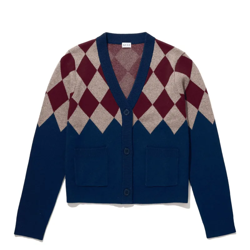 The Baxter - Navy/Wheat/Merlot sold by Kule