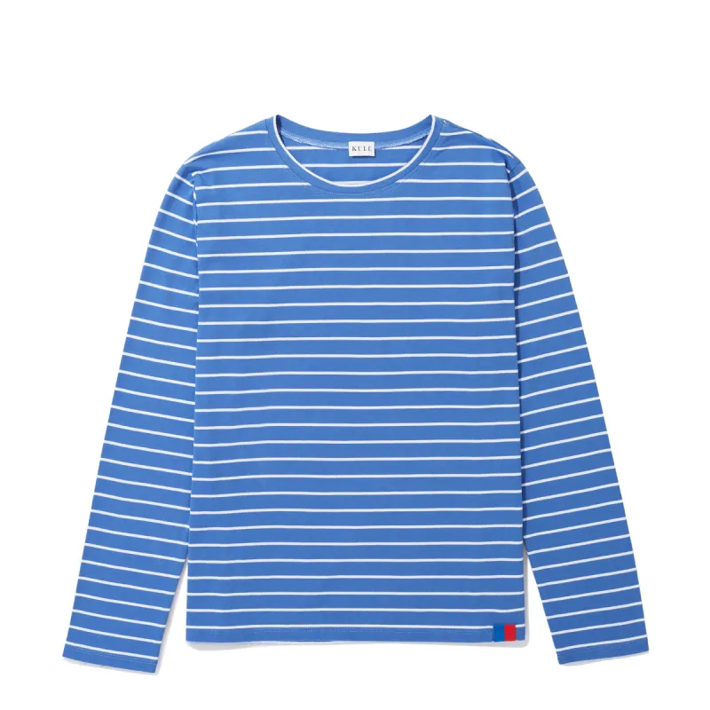 The Modern Long - Denim/White sold by Kule