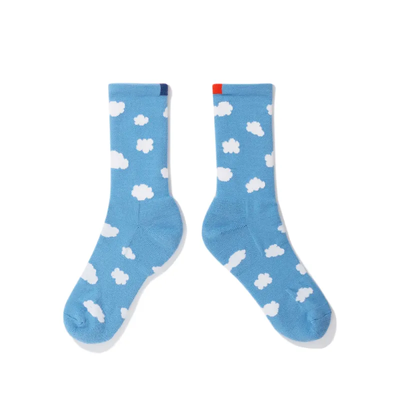 The Men's Clouds Sock - Azzurro sold by Kule