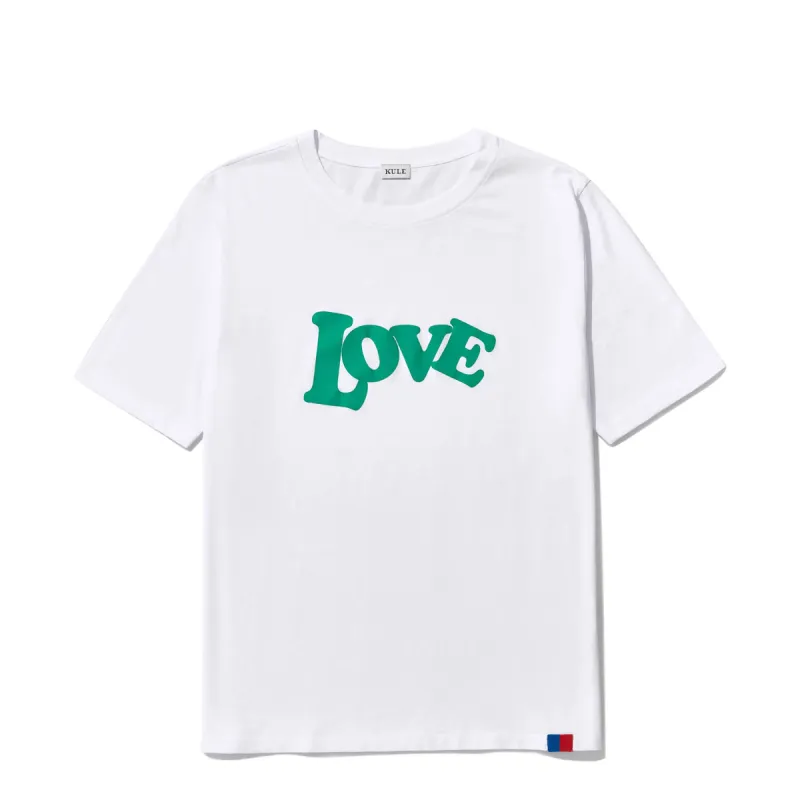 The 70's Modern LOVE - White sold by Kule