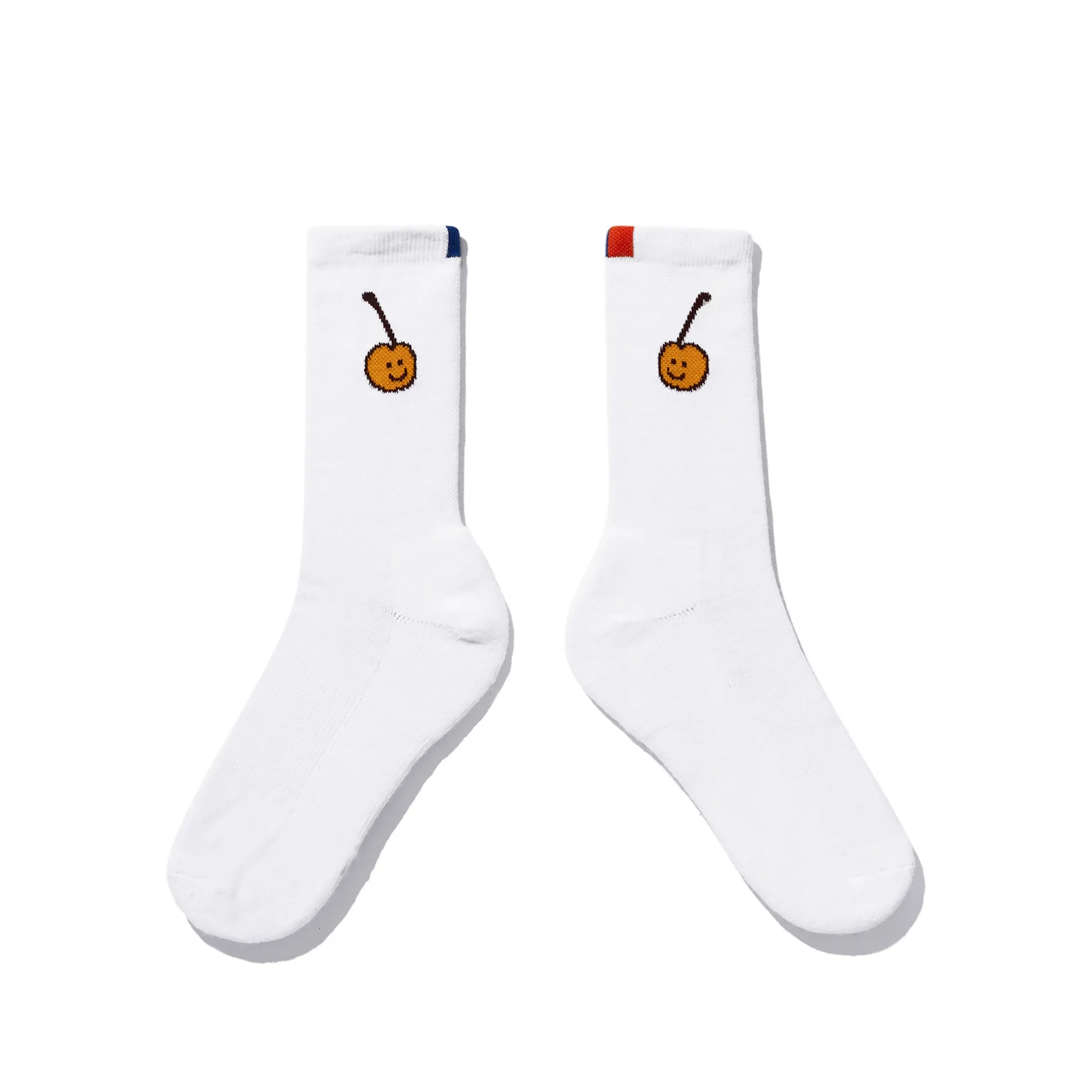 The Men's Cherry Sock - White sold by Kule