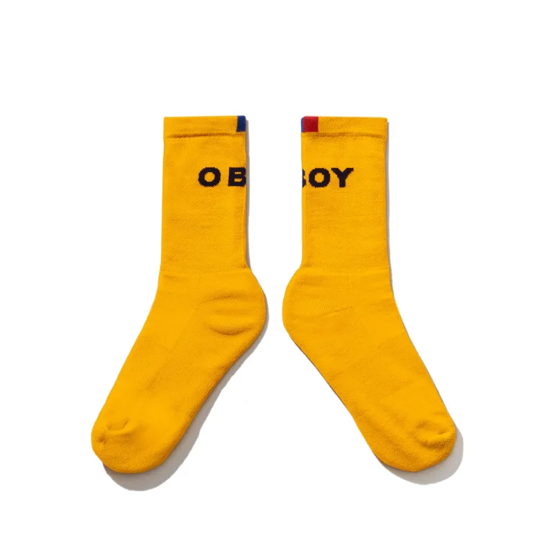 The Women's O BOY Sock - Gold made by Kule