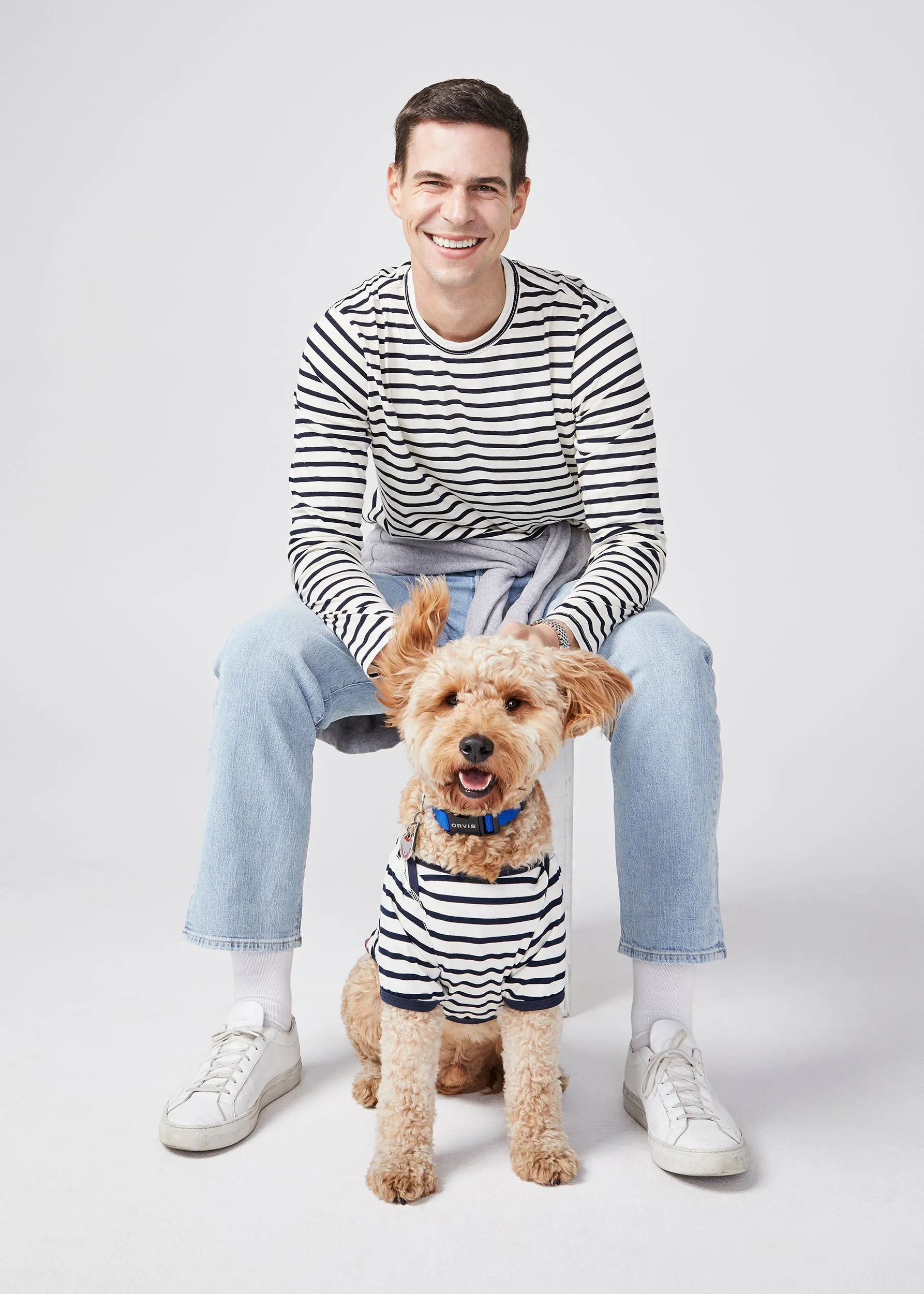The Rufus - Cream/Navy sold by Kule product image thumbnail 2