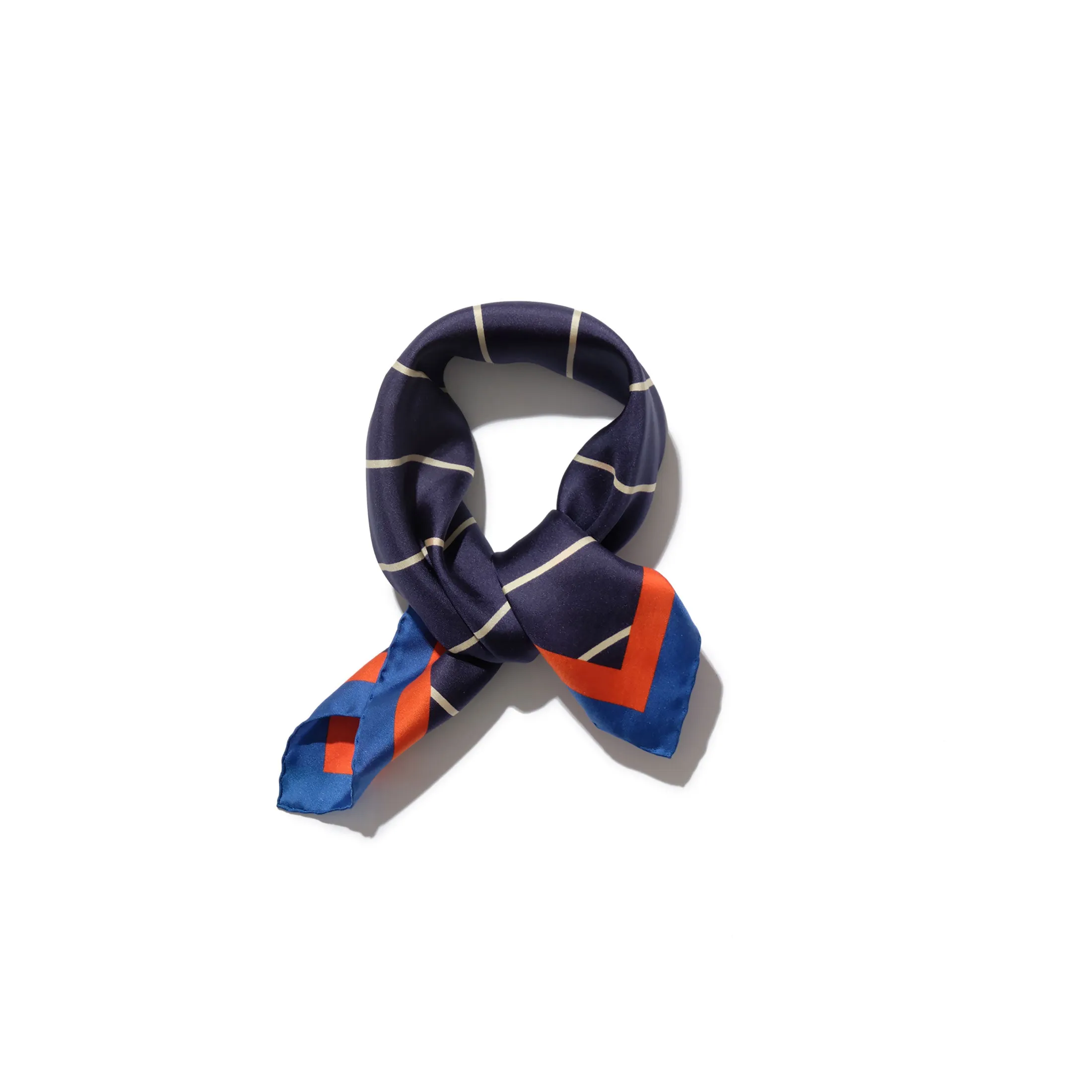 The Silk Mischa Scarf - Navy sold by Kule product image thumbnail 2