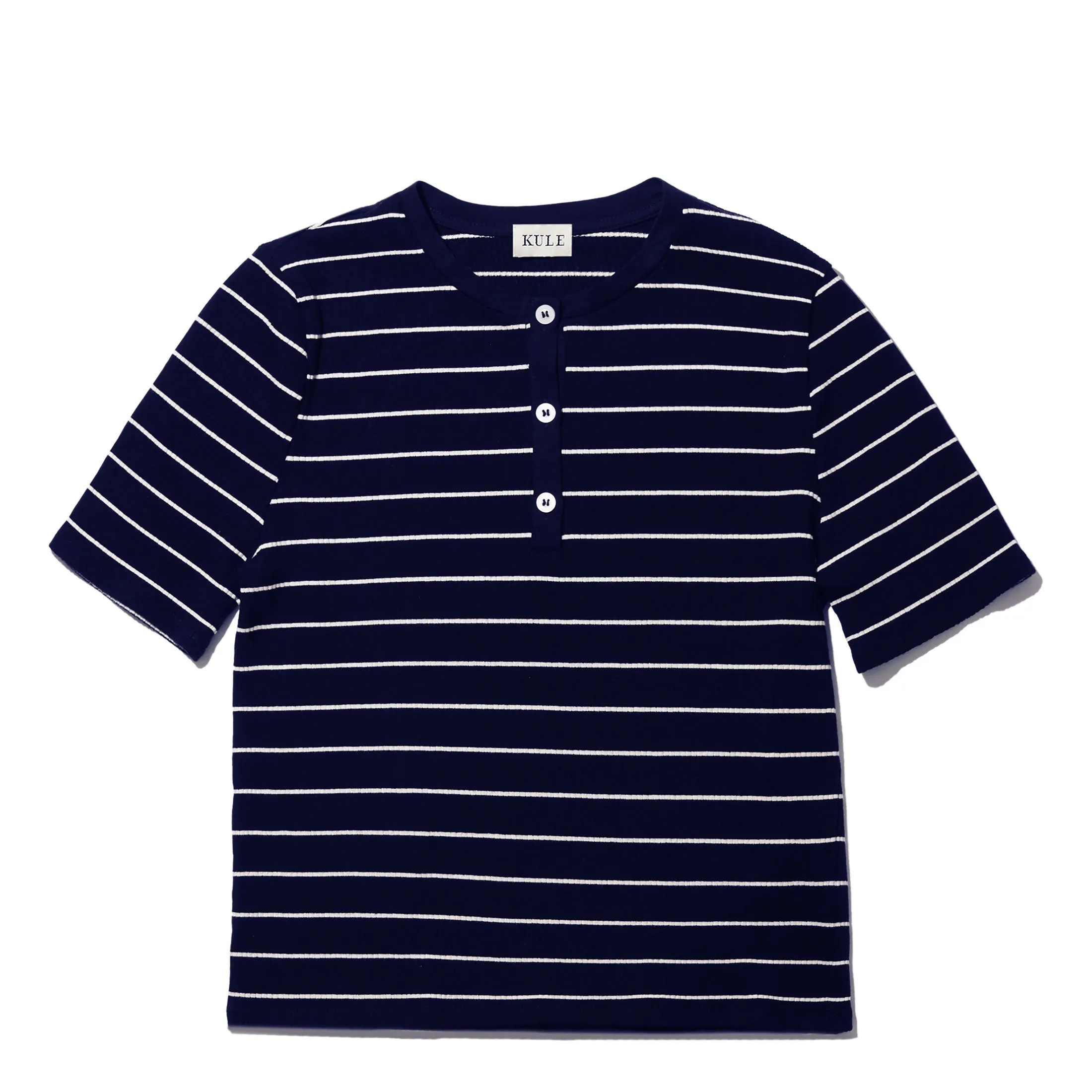 The Genie - Navy/Cream sold by Kule