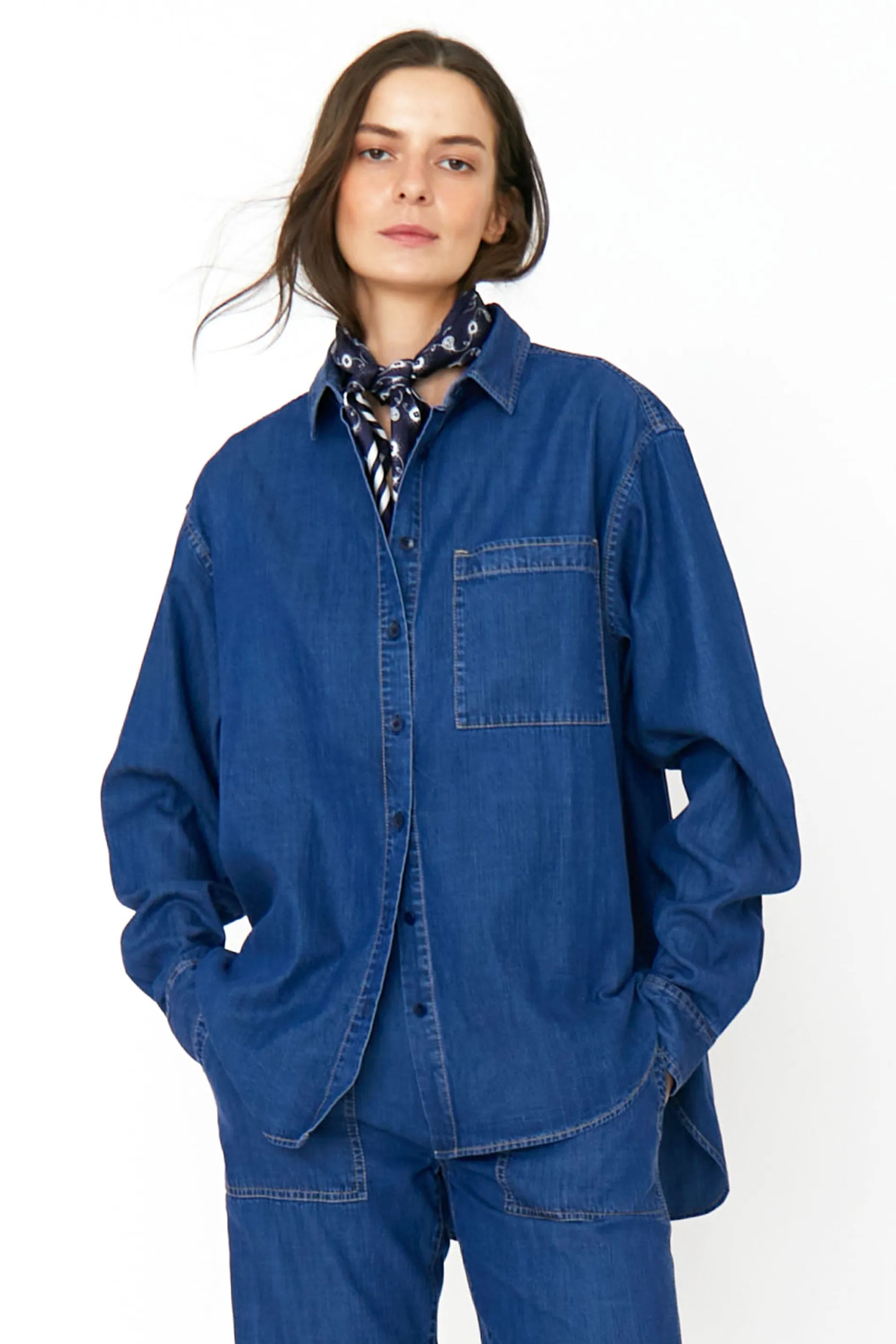 The Chambray Quinn - Denim sold by Kule product image thumbnail 2