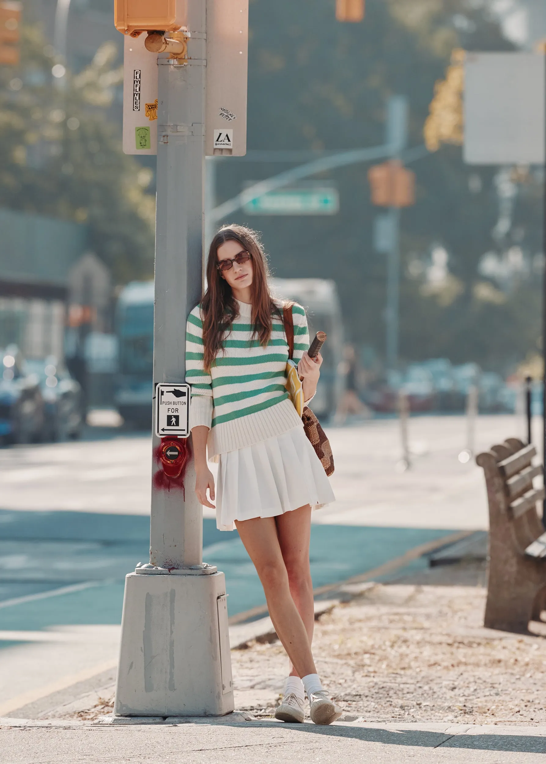The Tatum - Cream/Green sold by Kule product image thumbnail 2