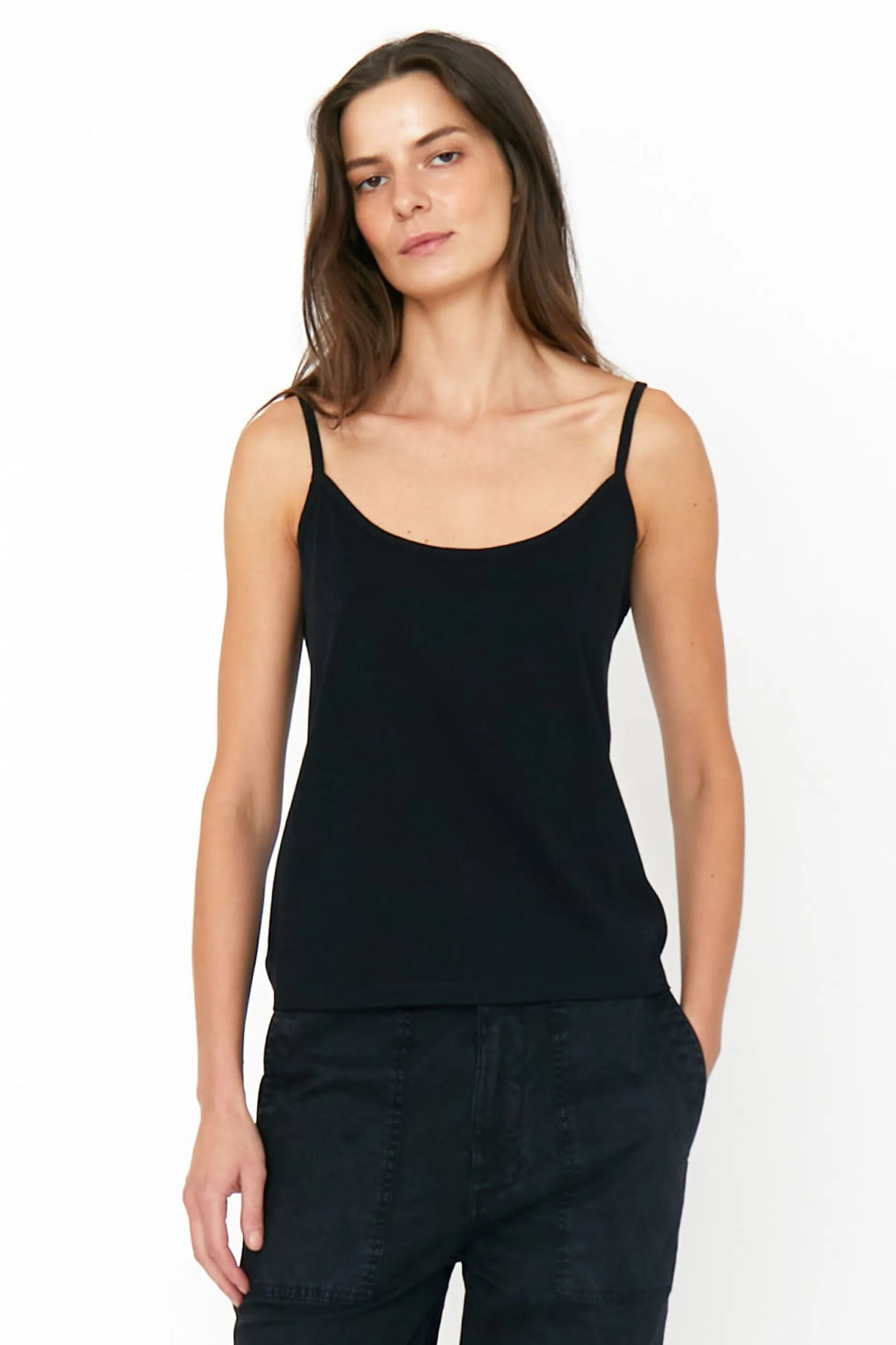 The Spaghetti Tank - Black sold by Kule product image thumbnail 2