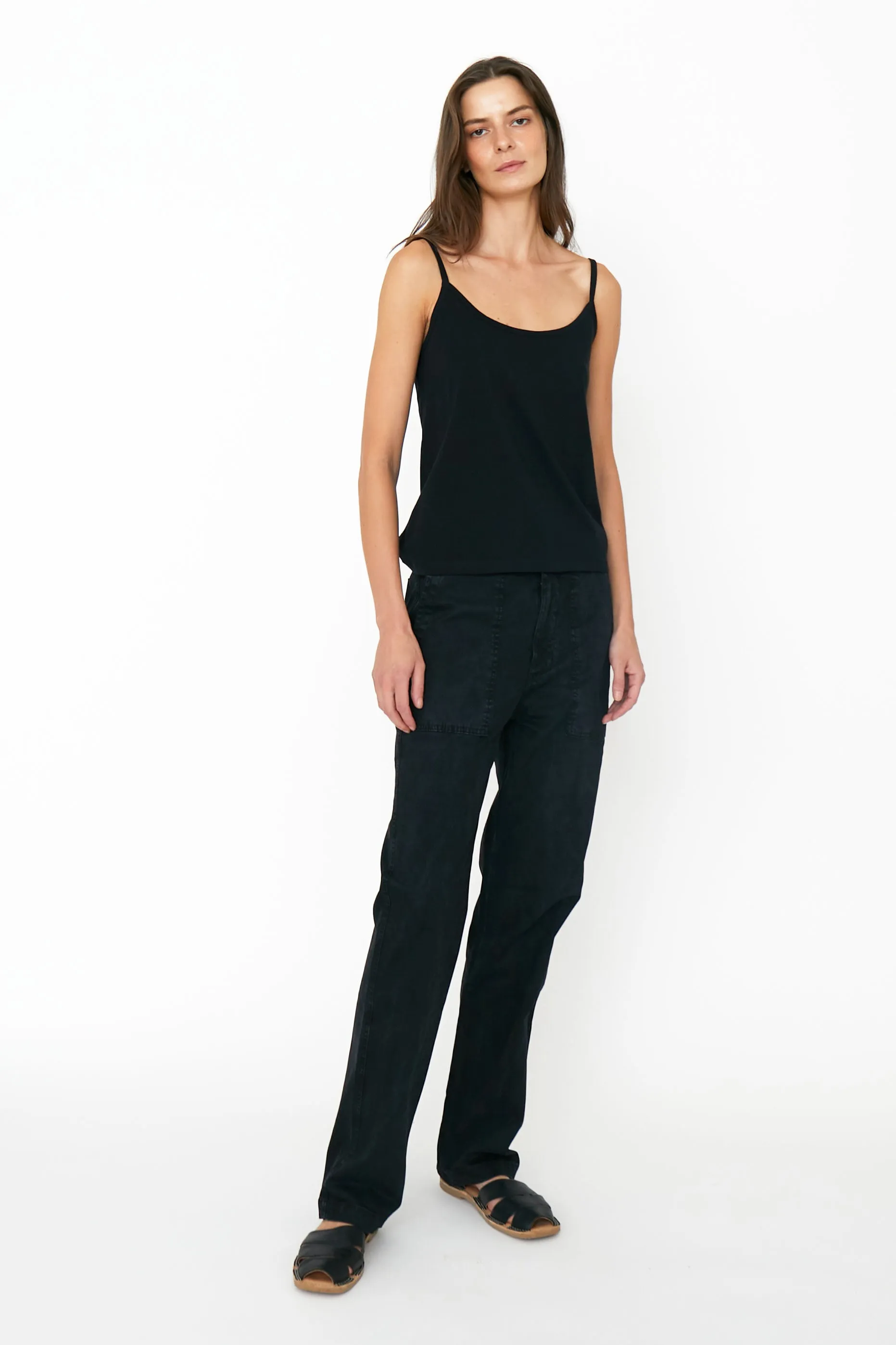 The Spaghetti Tank - Black sold by Kule product image thumbnail 3