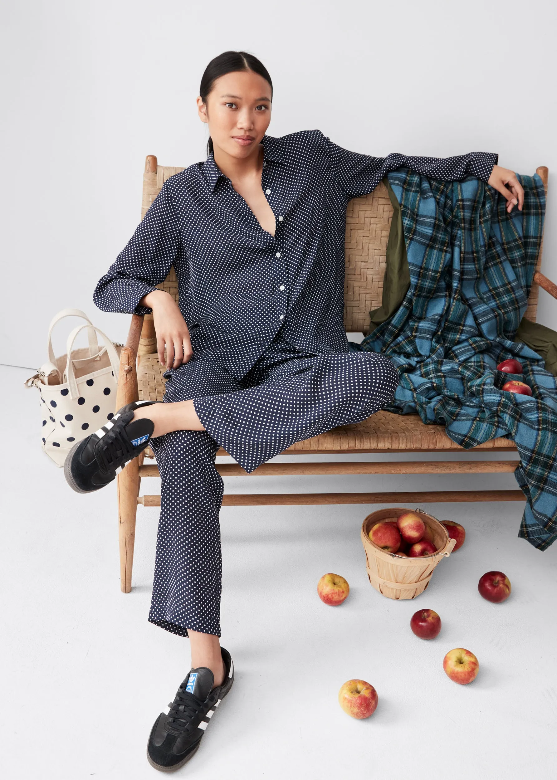 The Silk Lido - Navy sold by Kule product image thumbnail 4