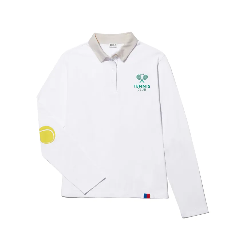 The Women's Rugby Tennis - White sold by Kule
