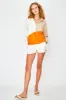 The Terry Beck - Orange/Cream/Taupe sold by Kule