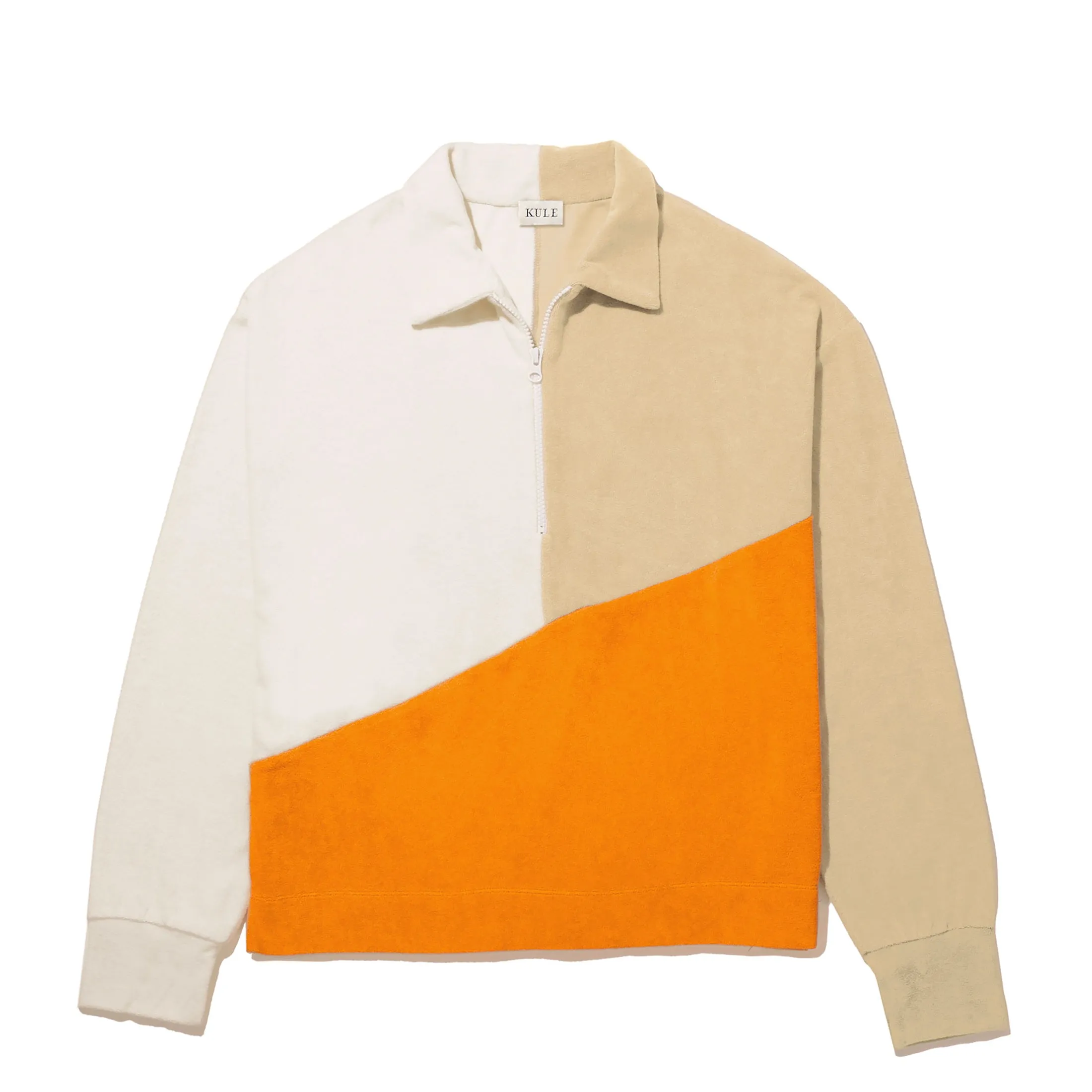 The Terry Beck - Orange/Cream/Taupe sold by Kule