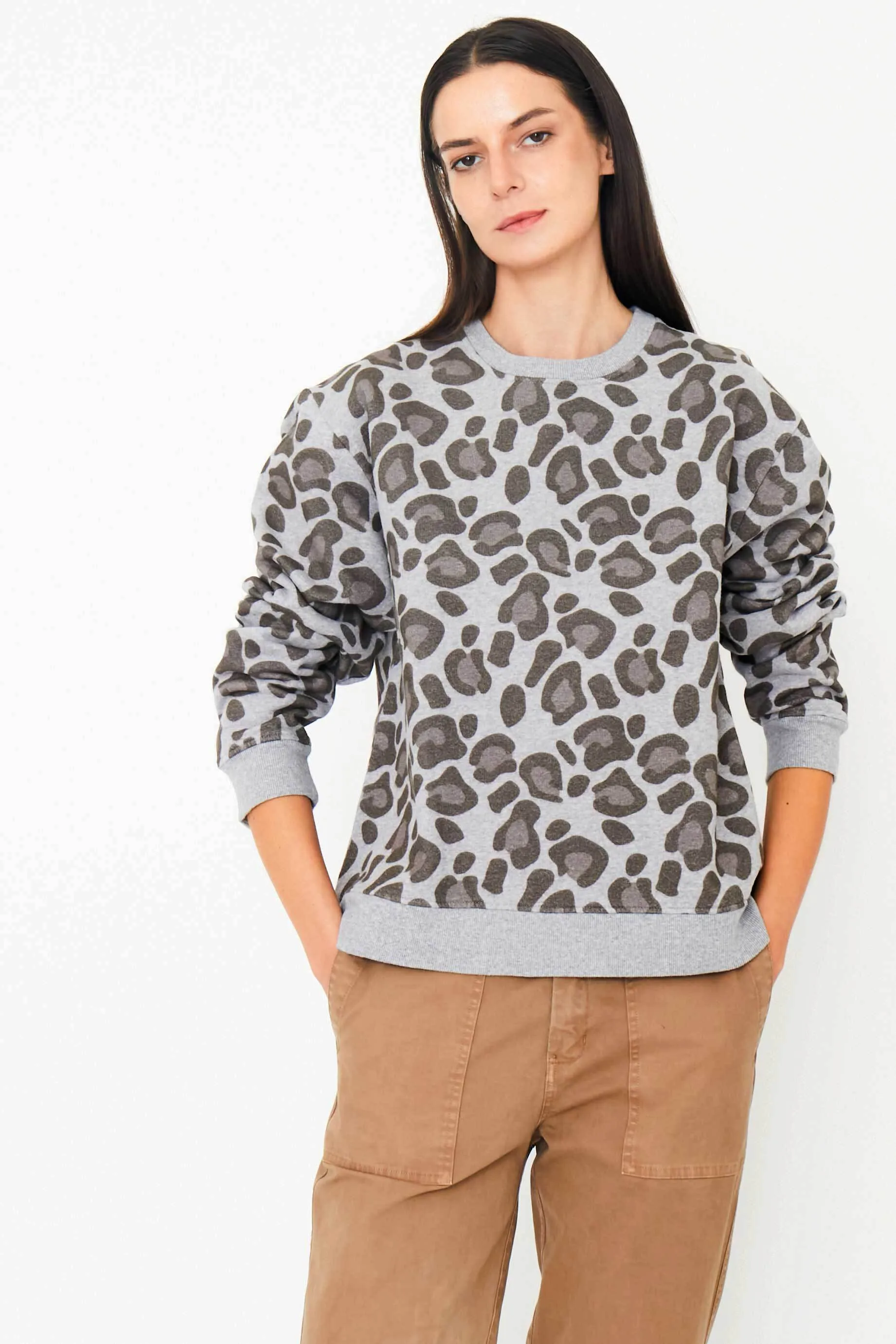 The Raleigh - Heather Grey Leopard sold by Kule product image thumbnail 2