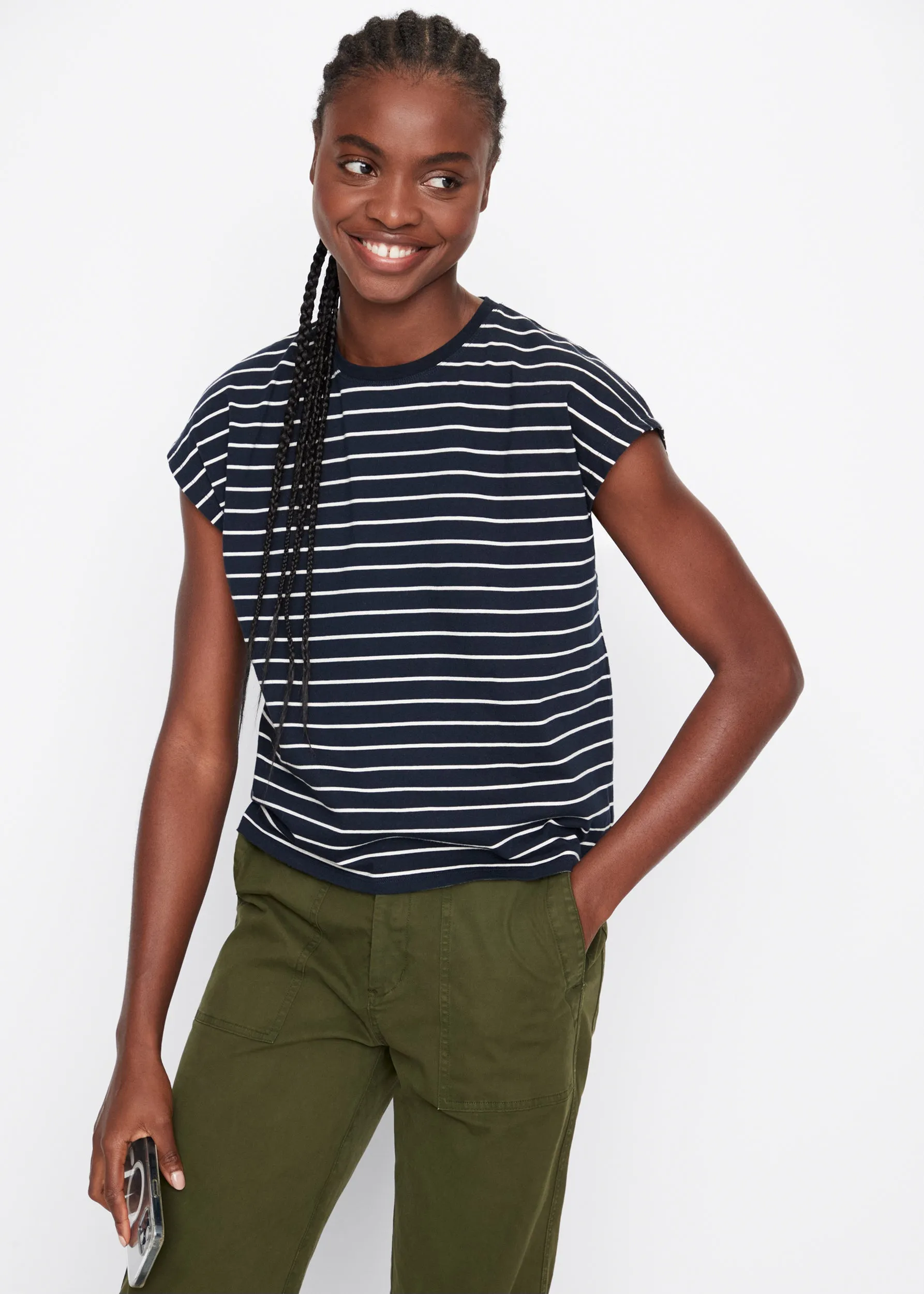 The Honoree - Navy/Cream sold by Kule product image thumbnail 2