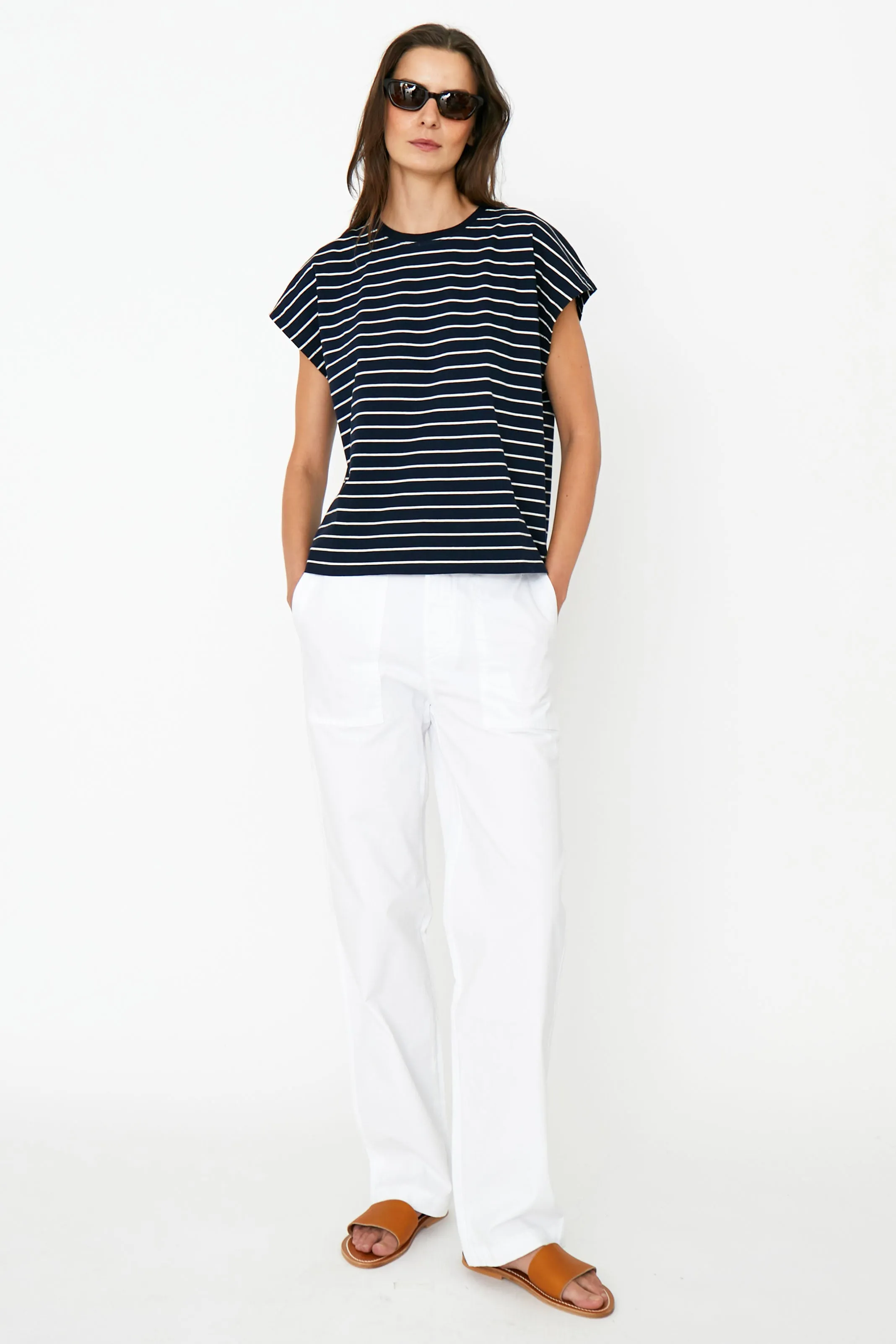 The Honoree - Navy/Cream sold by Kule product image thumbnail 4