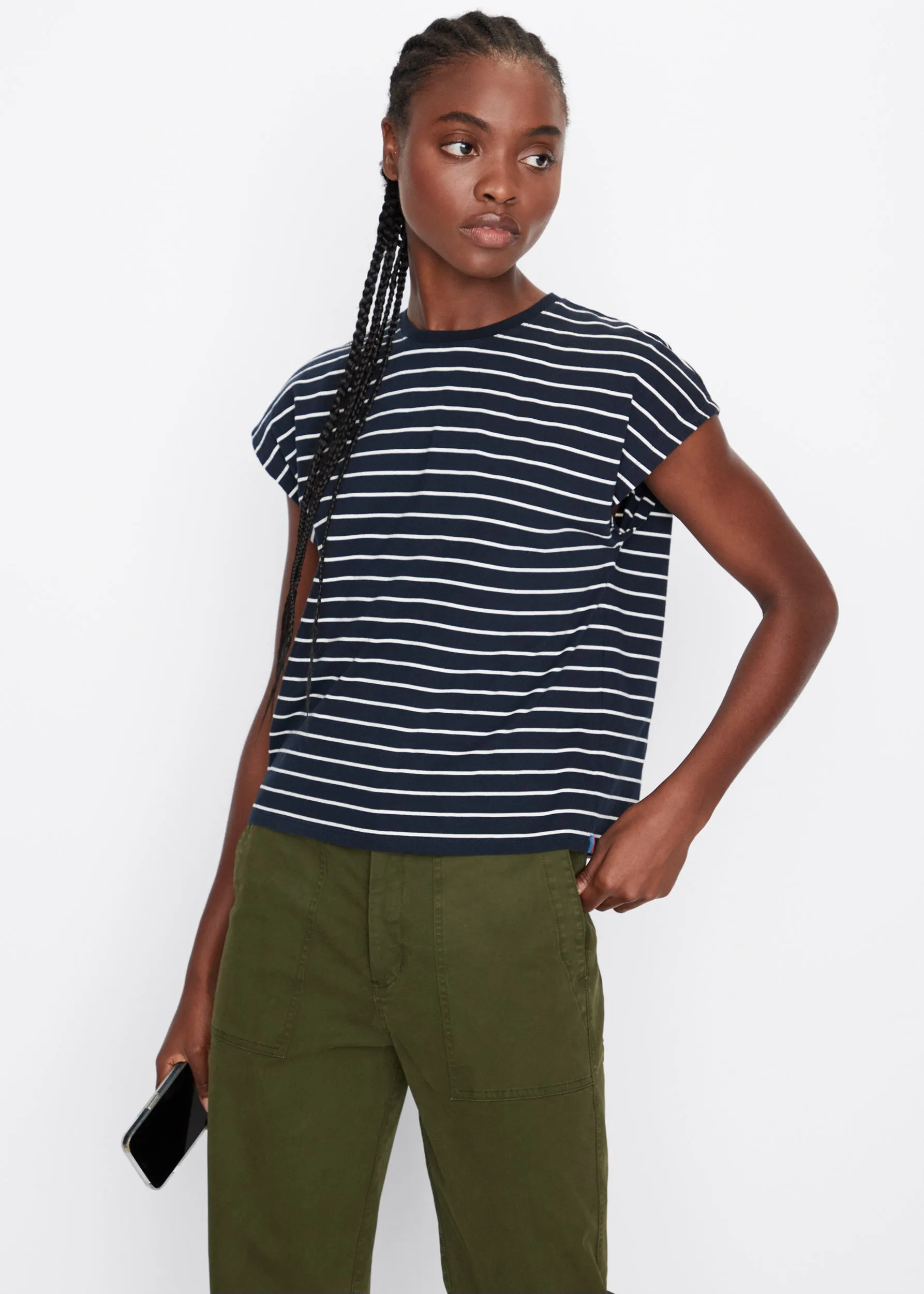 The Honoree - Navy/Cream sold by Kule product image thumbnail 3