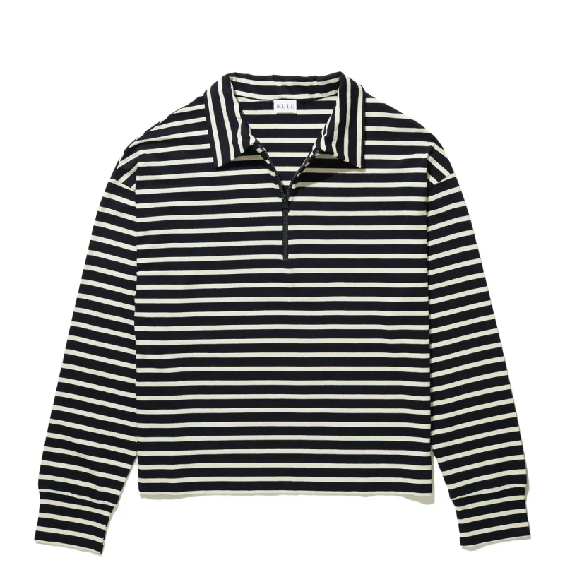 The Beck - Navy/Cream sold by Kule