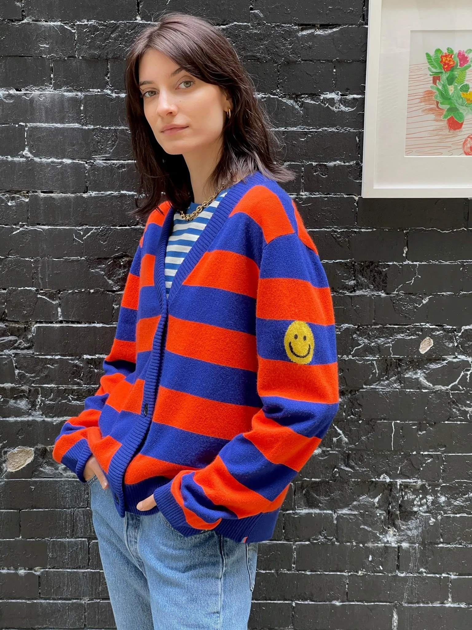 The Remus Smile - Blue/Poppy sold by Kule product image thumbnail 4