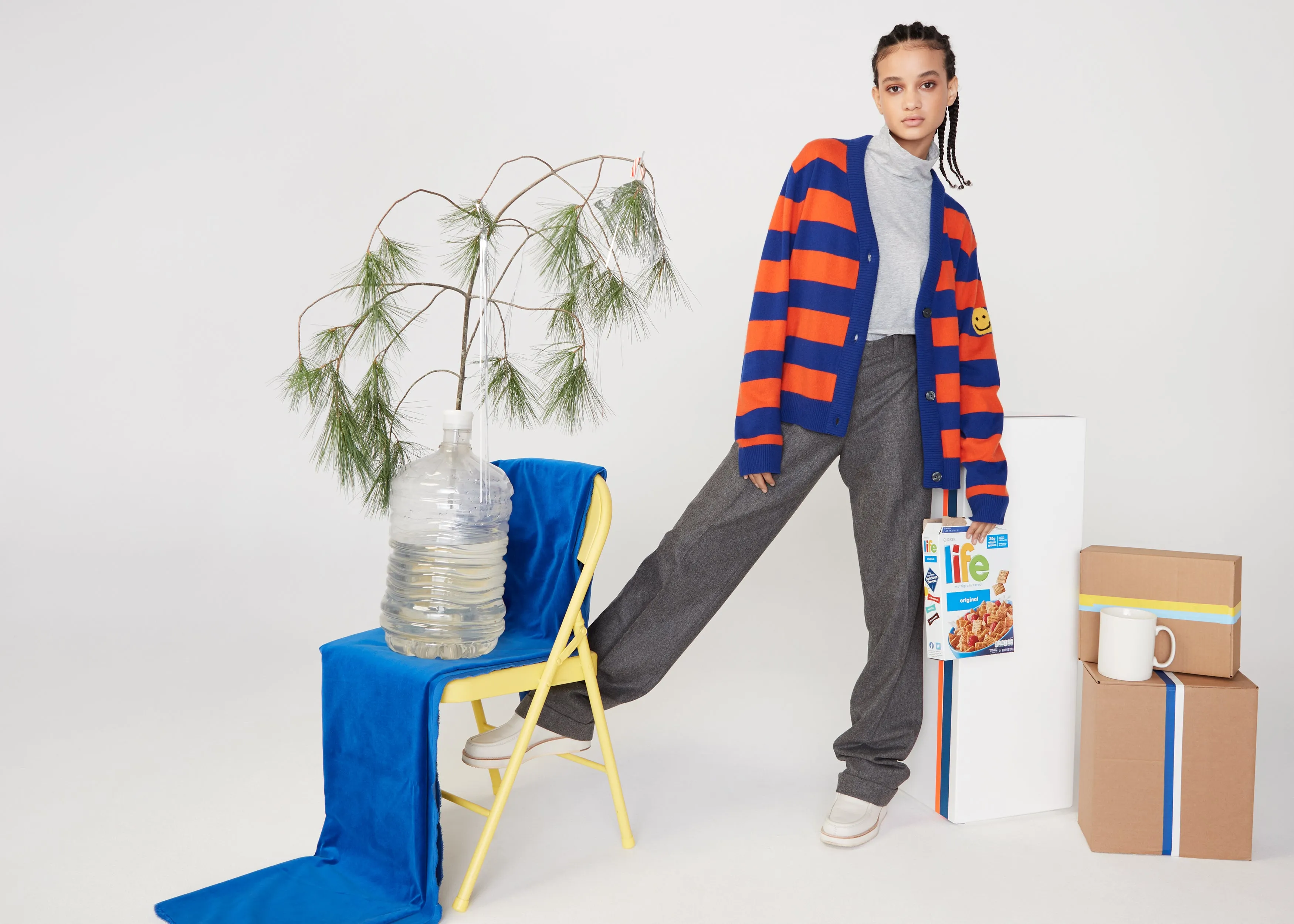 The Remus Smile - Blue/Poppy sold by Kule product image thumbnail 3