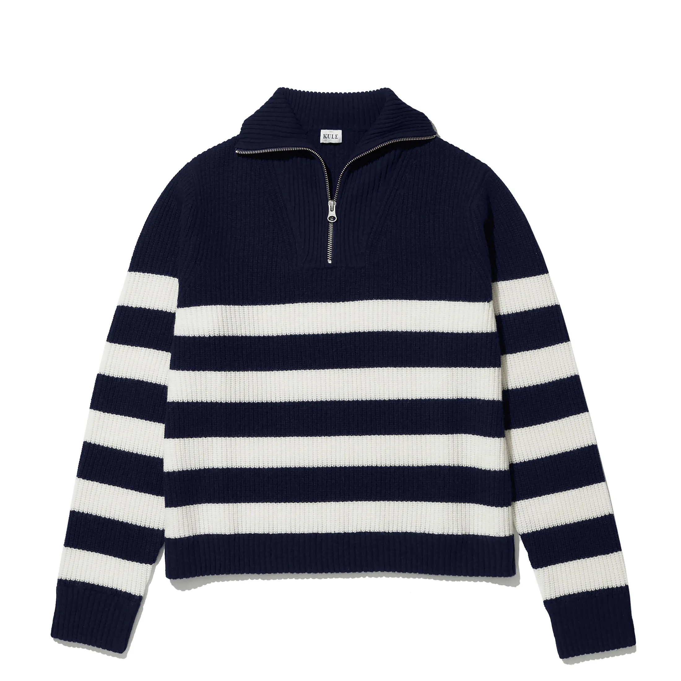 The Morgan - Navy/Cream sold by Kule