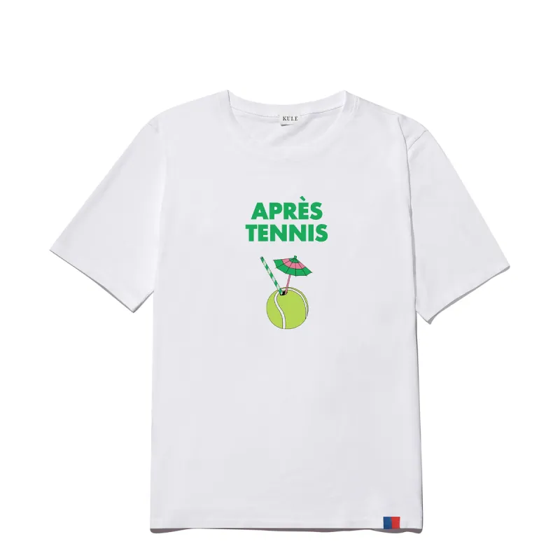 The Modern Après Tennis - White/Green made by Kule