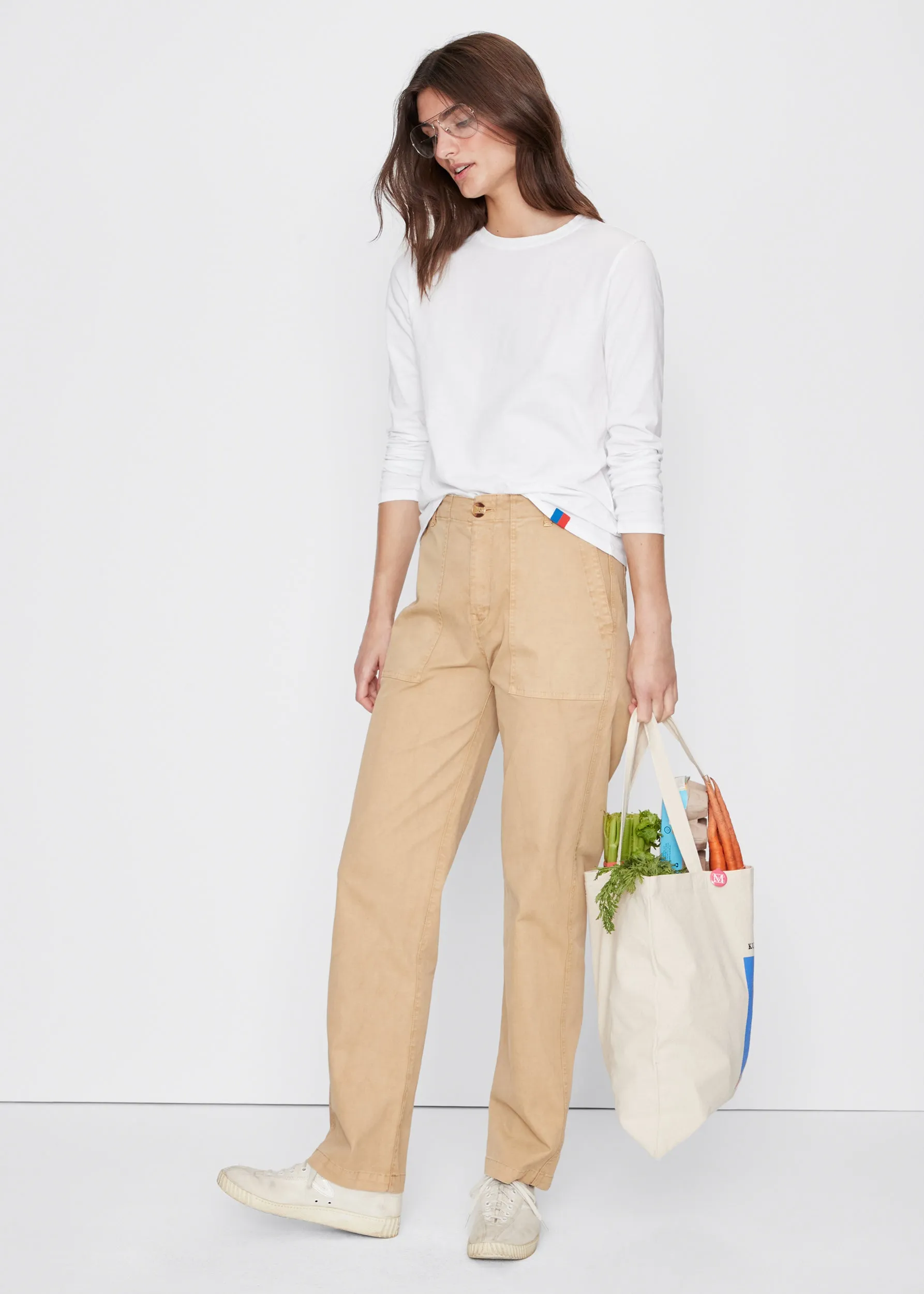 The Modern Long - White sold by Kule product image thumbnail 4