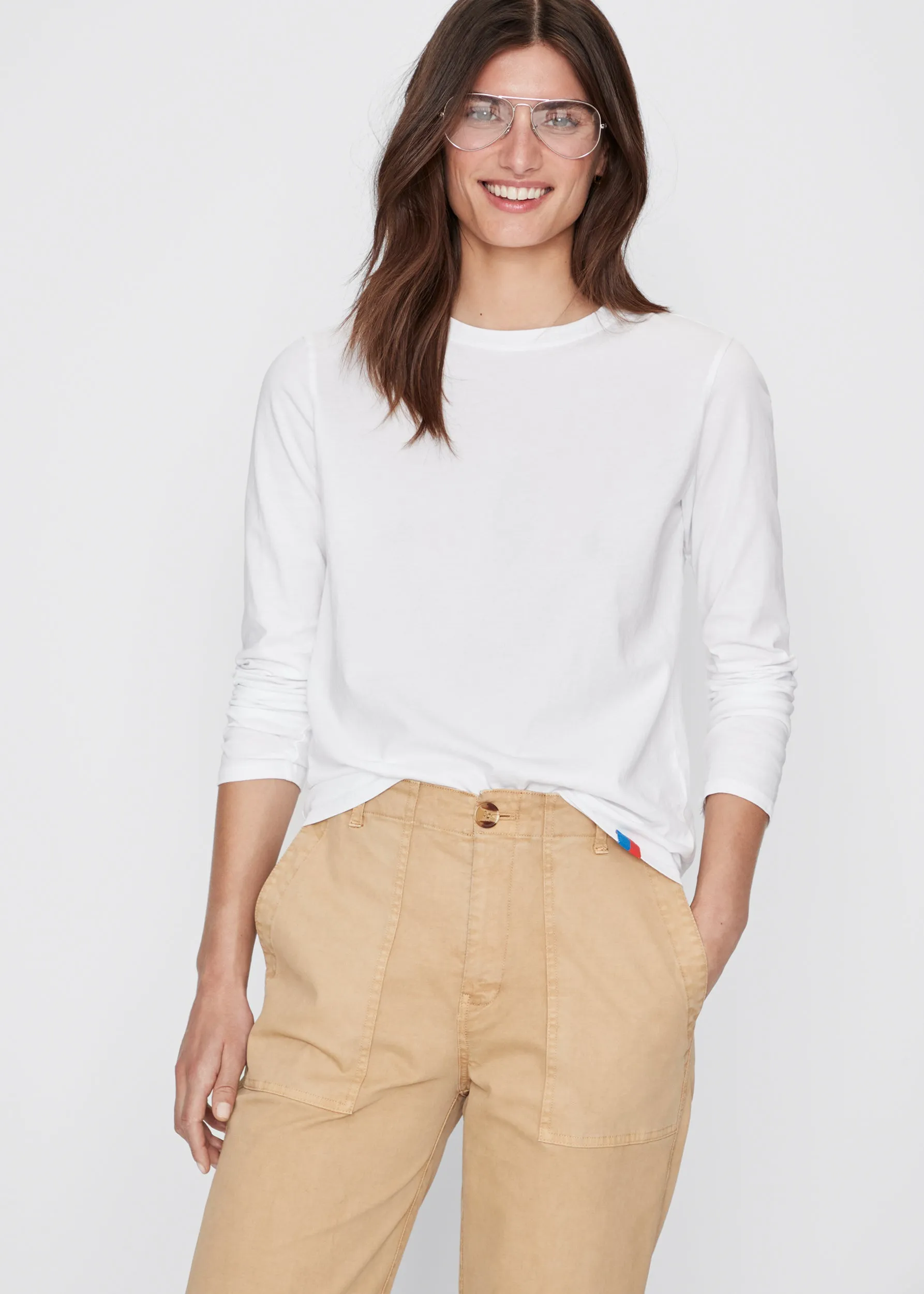 The Modern Long - White sold by Kule product image thumbnail 3