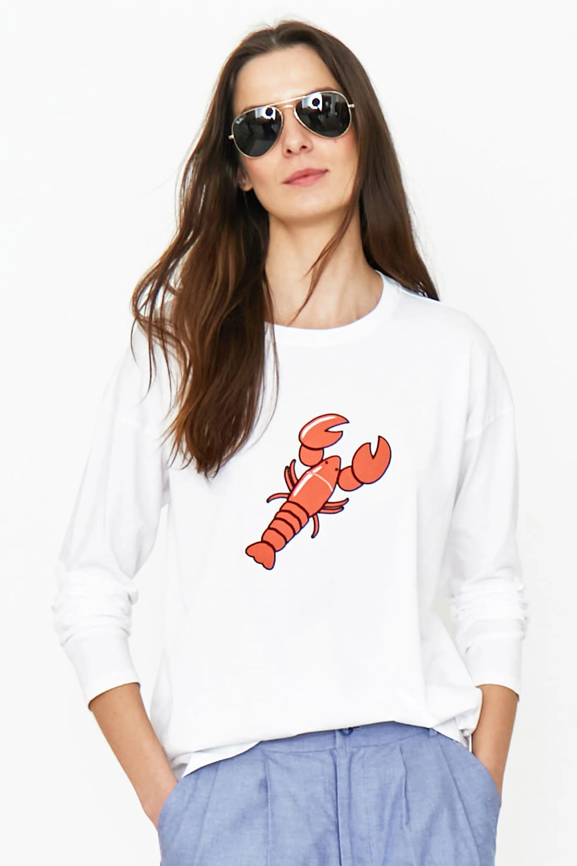 The Boyfriend Lobster - White sold by Kule product image thumbnail 2
