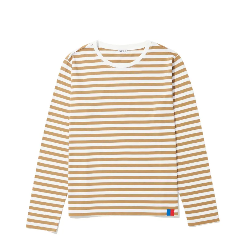 The Modern Long - White/Beige sold by Kule