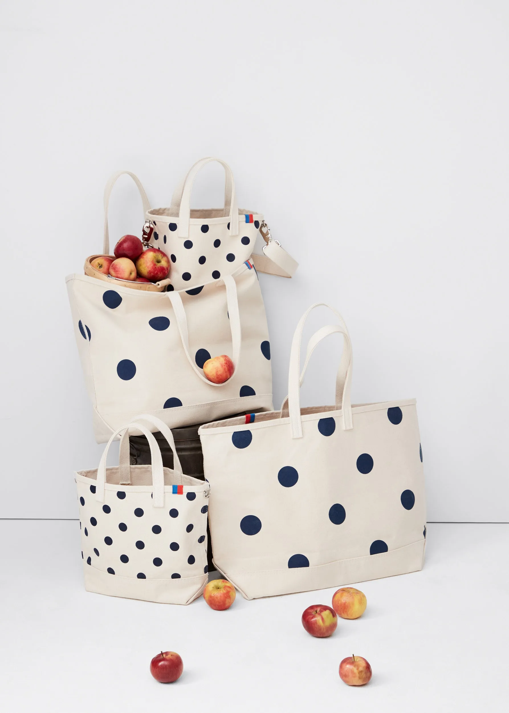 The Over the Shoulder Dot Tote - Canvas sold by Kule product image thumbnail 2