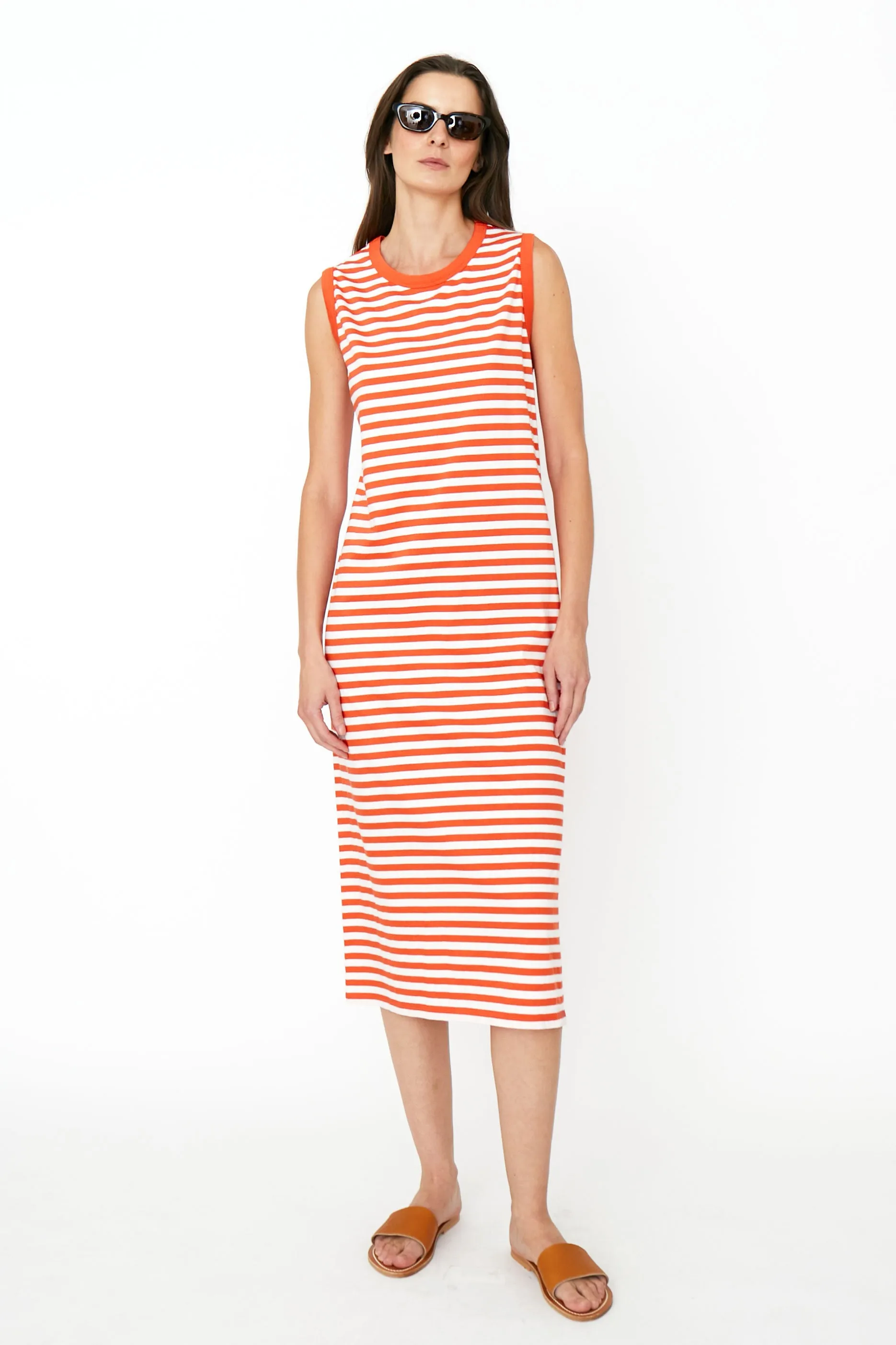 The Tank Dress - Poppy/Cream sold by Kule product image thumbnail 2