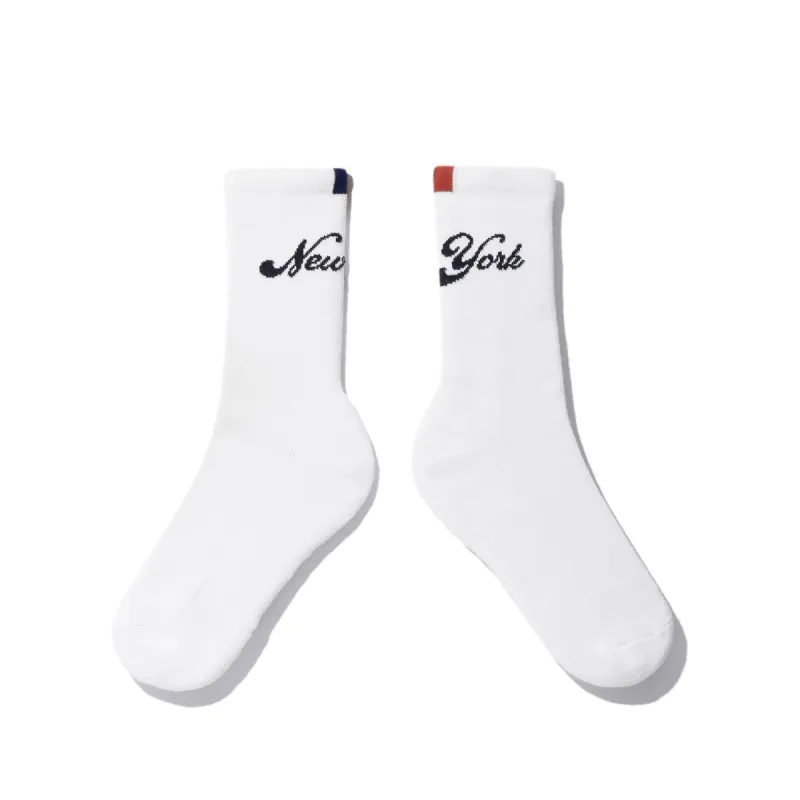 The Women's New York Sock - White sold by Kule
