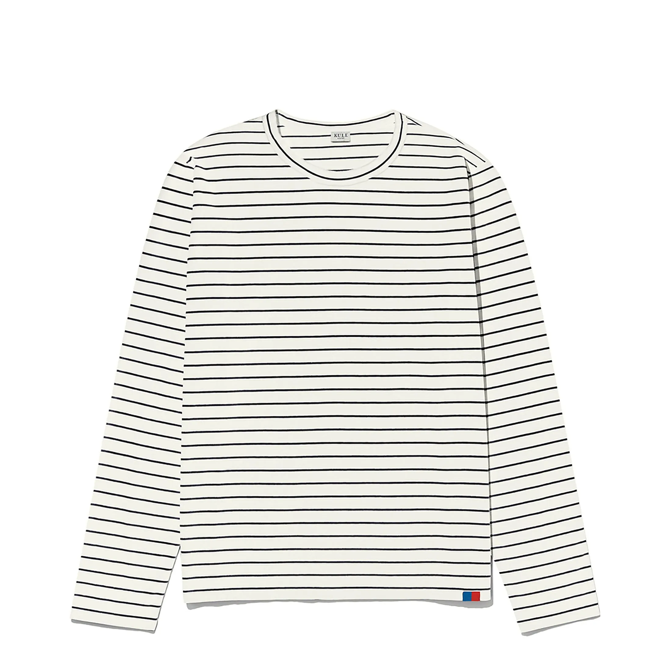 The Rufus - Cream/Navy Pinstripe sold by Kule